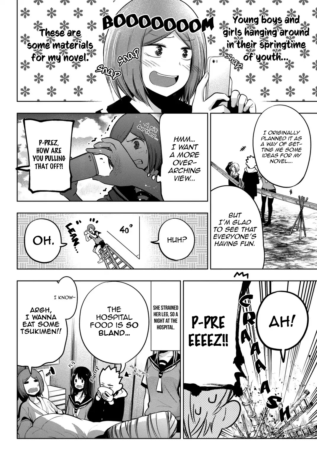 Senryuu Shoujo Chapter 39 page 9 - Chapter 39: Nanako Streams Somen Noodles