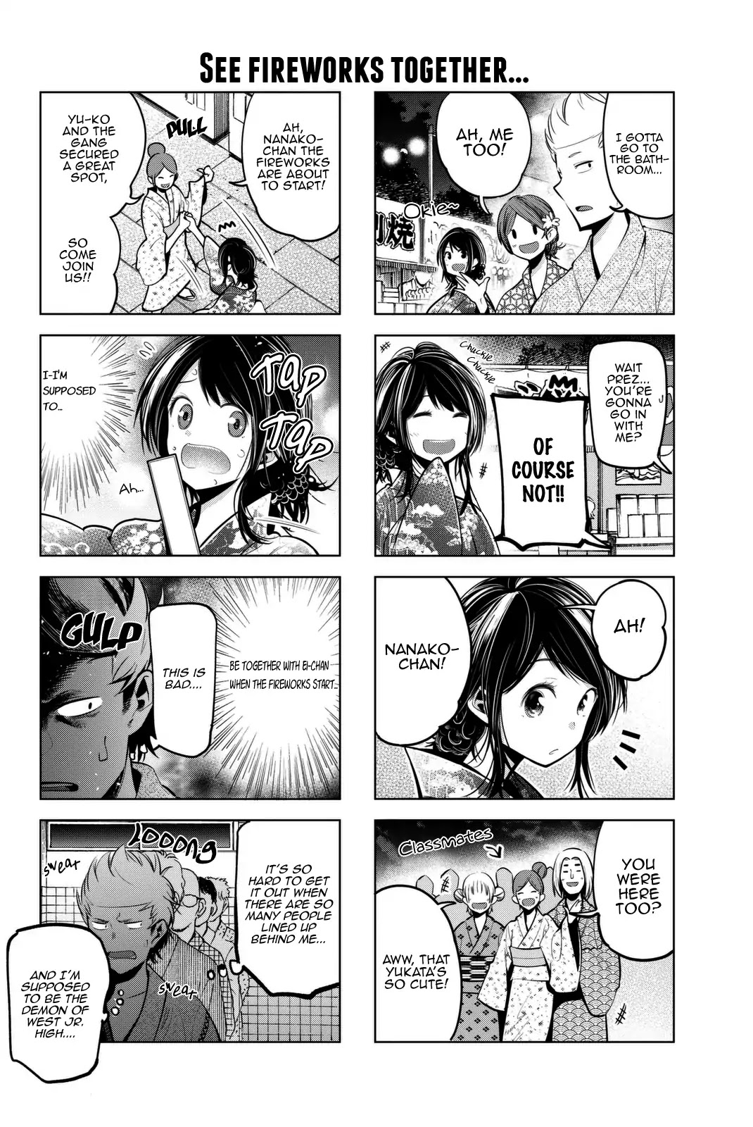 Senryuu Shoujo Chapter 40 page 6 - Chapter 40: Fireworks with You (Part 1)