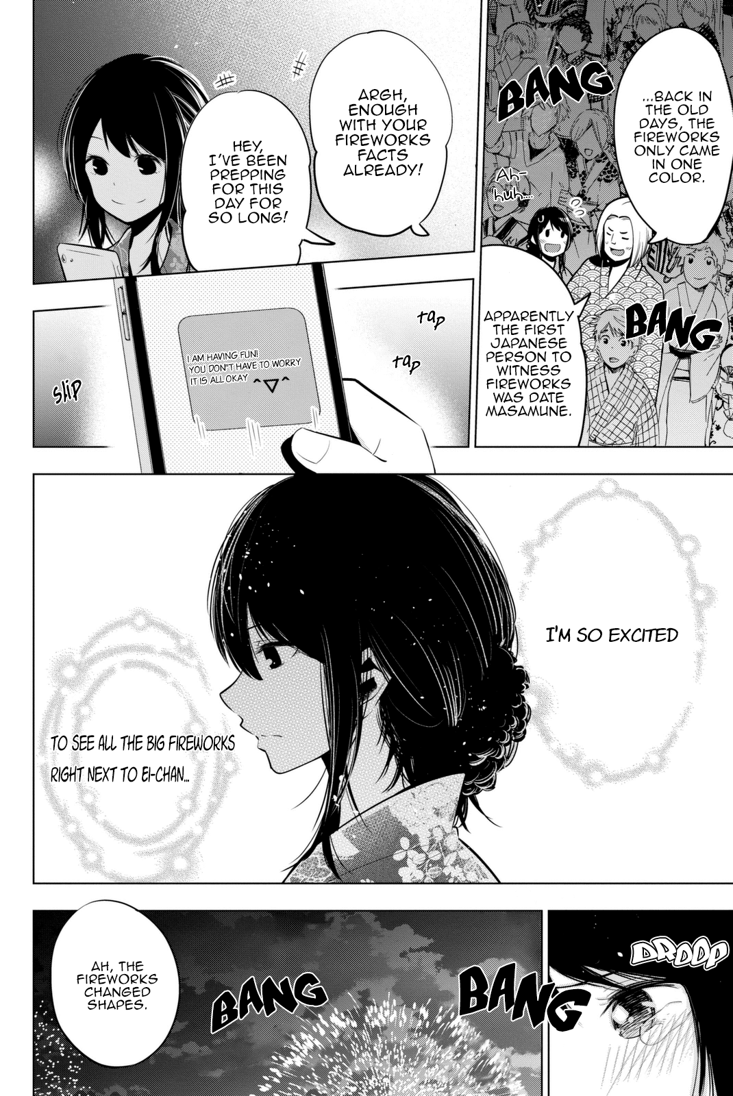 Senryuu Shoujo Chapter 41 page 4 - Chapter 41: Fireworks with You (Part 2)