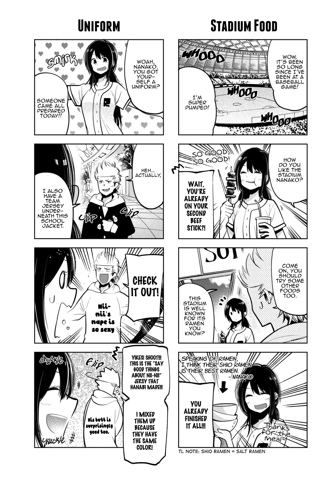 Senryuu Shoujo Chapter 42 page 4 - Chapter 42: Take Me to Baseball (Top)