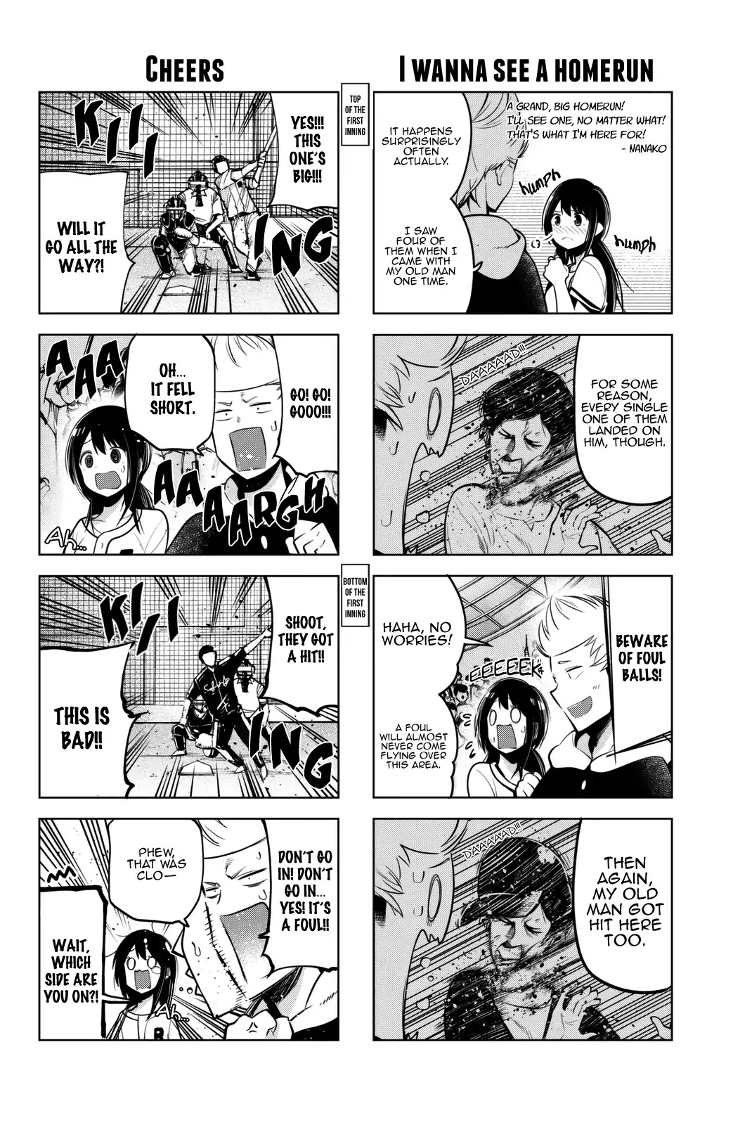 Senryuu Shoujo Chapter 42 page 5 - Chapter 42: Take Me to Baseball (Top)