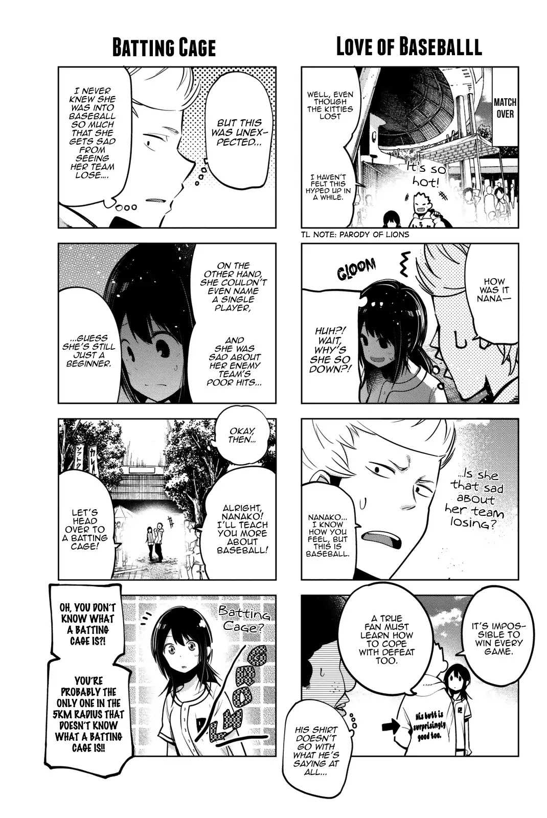 Senryuu Shoujo Chapter 42 page 6 - Chapter 42: Take Me to Baseball (Top)