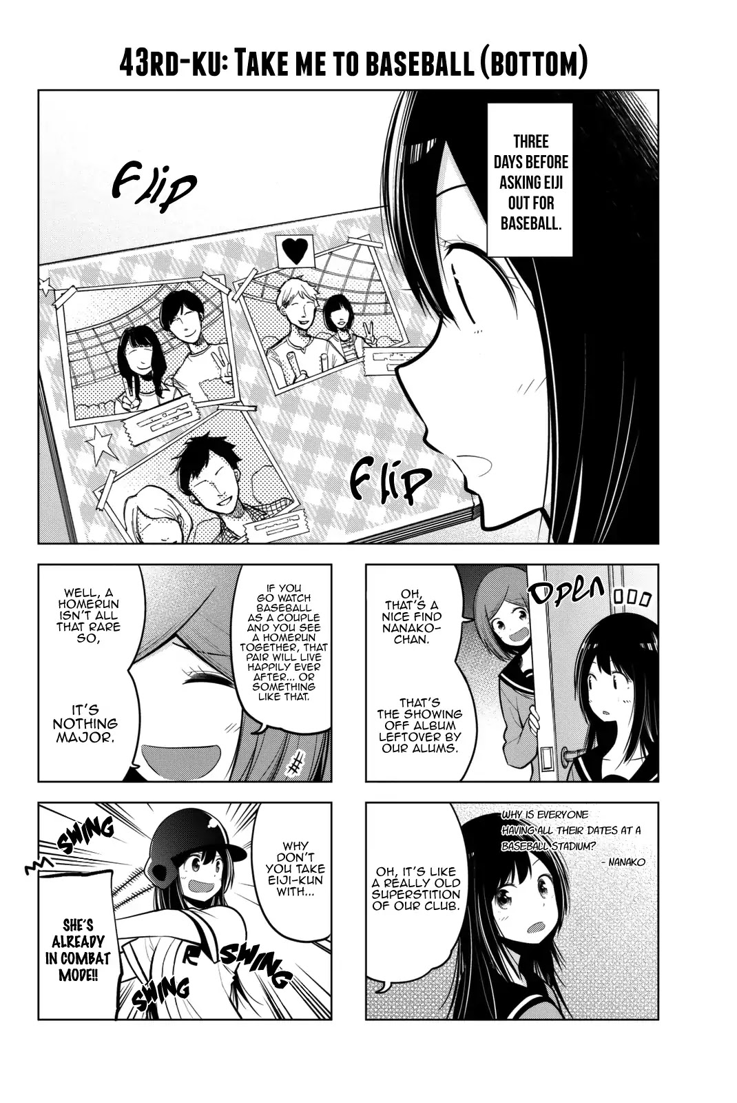 Senryuu Shoujo Chapter 43 page 2 - Chapter 43: Take Me to Baseball (Bottom)