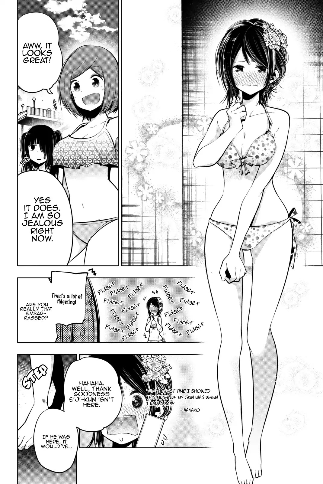 Senryuu Shoujo Chapter 45 page 7 - Chapter 45: If Nanako wears a swimsuit...