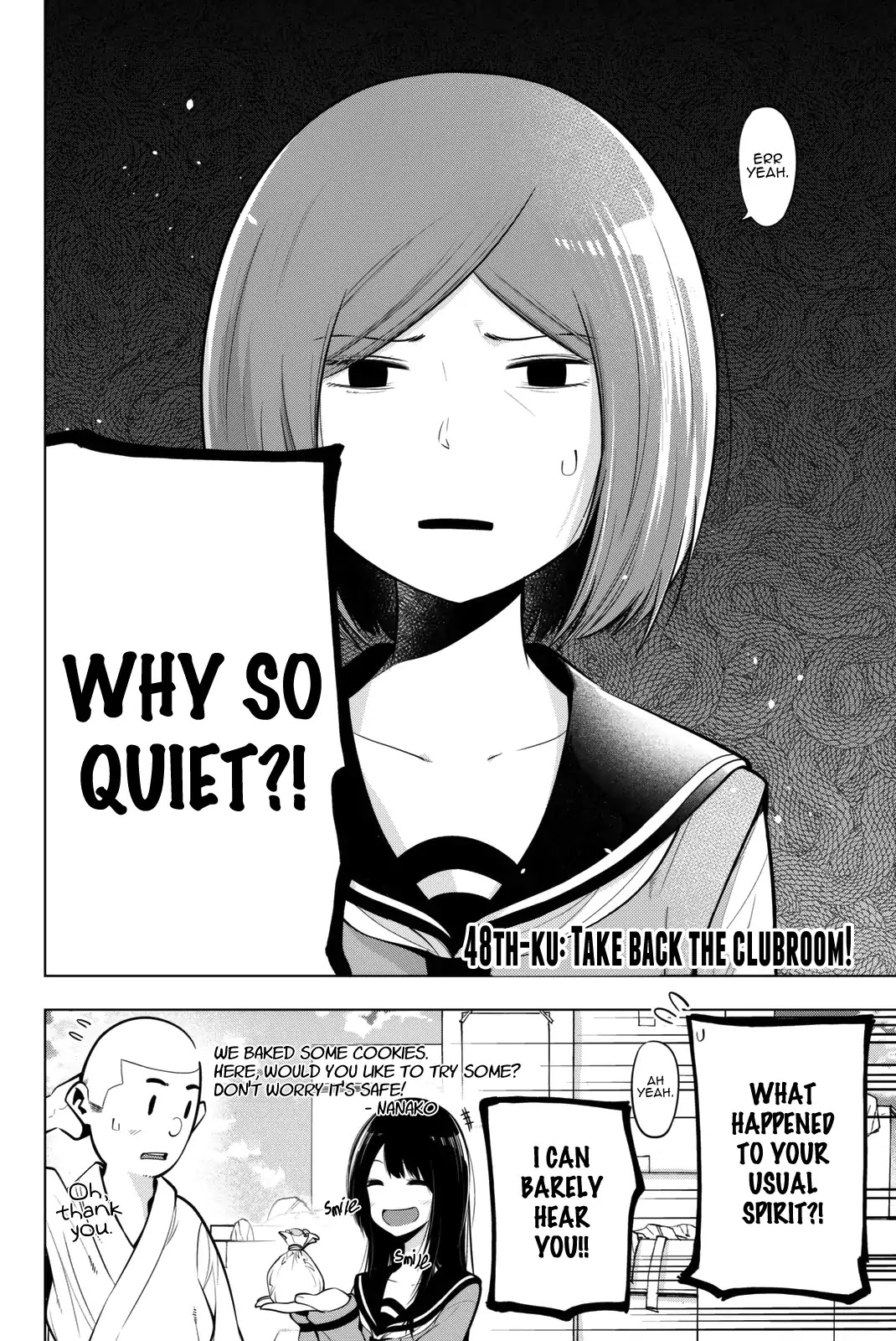 Senryuu Shoujo Chapter 48 page 3 - Chapter 48: Take Back the Clubroom!