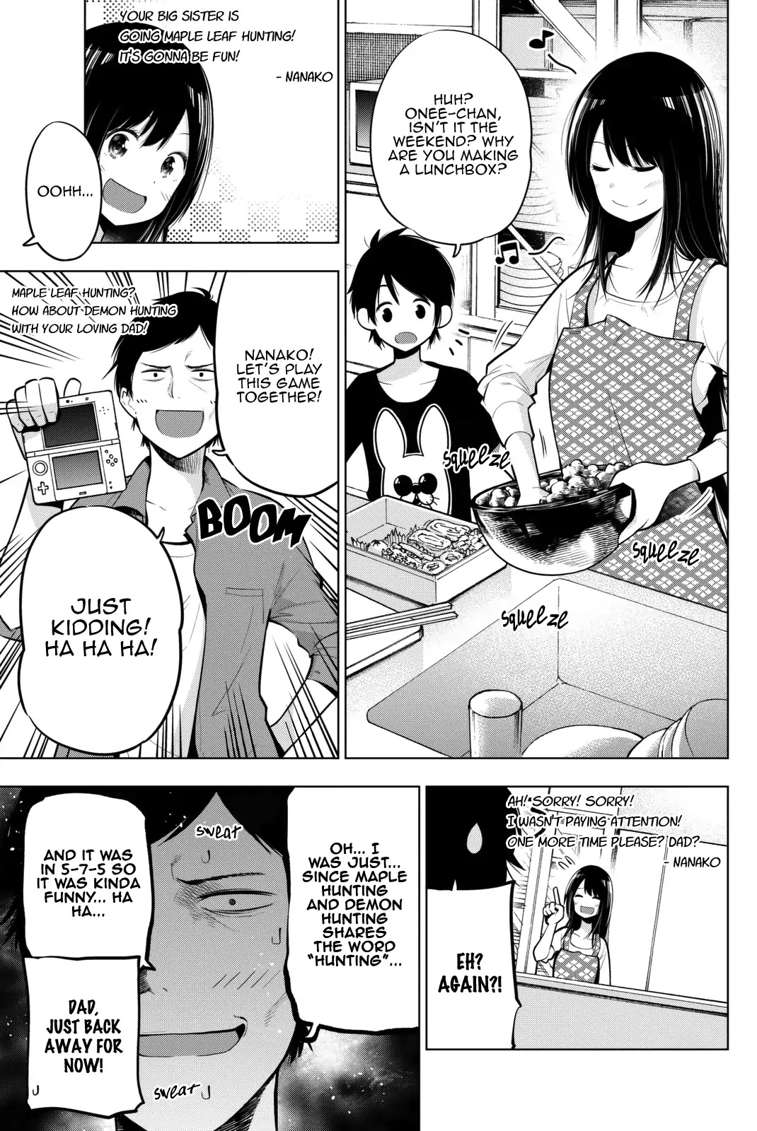 Senryuu Shoujo Chapter 51 page 2 - Chapter 51: Nanako and Maple leaf hunting