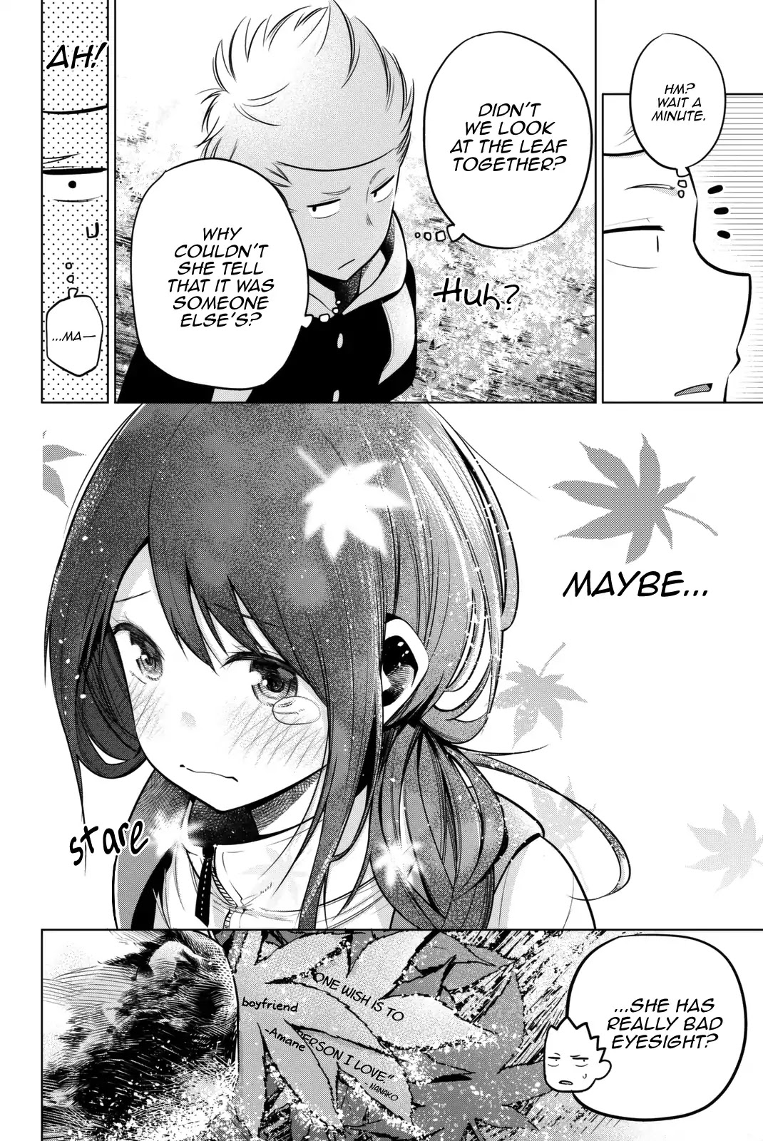 Senryuu Shoujo Chapter 51 page 9 - Chapter 51: Nanako and Maple leaf hunting