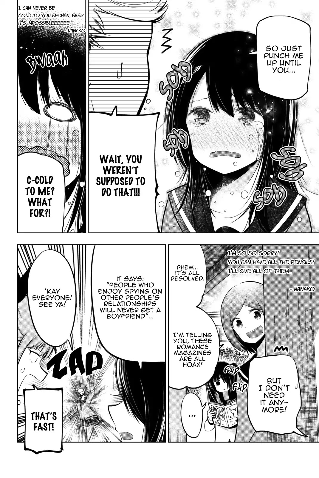 Senryuu Shoujo Chapter 52 page 13 - Chapter 52: Nanako, angry