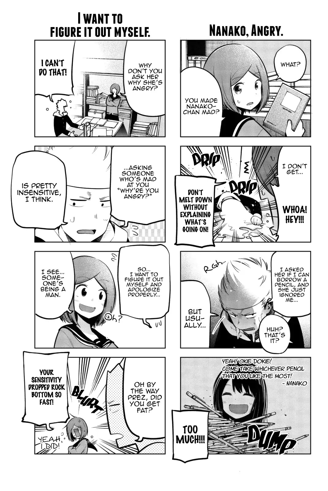 Senryuu Shoujo Chapter 52 page 8 - Chapter 52: Nanako, angry