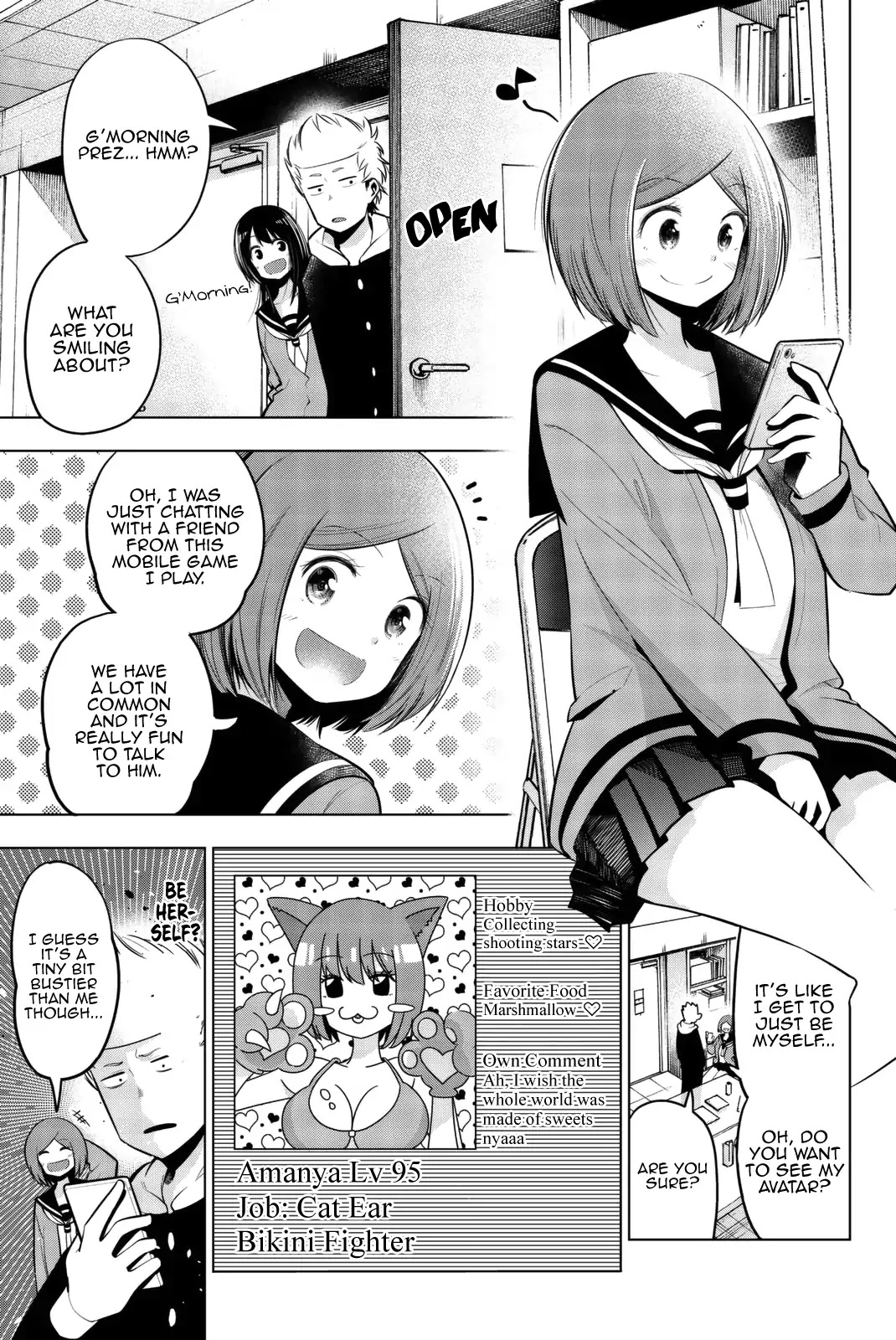 Senryuu Shoujo Chapter 54 page 2 - Chapter 54: Prez’s Virtual Pen Pal