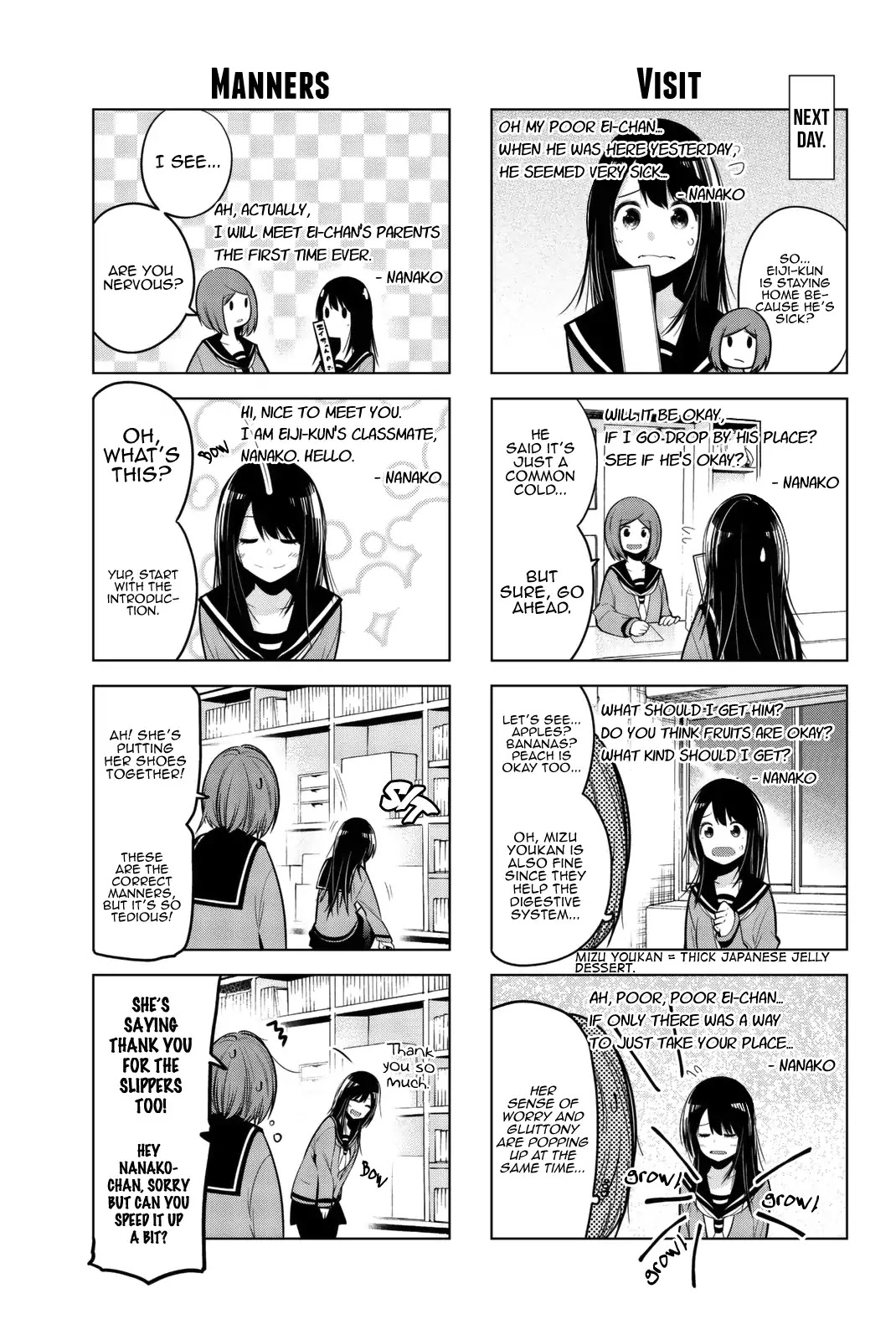 Senryuu Shoujo Chapter 55 page 6 - Chapter 55: Nanako, Visits (Part 1)