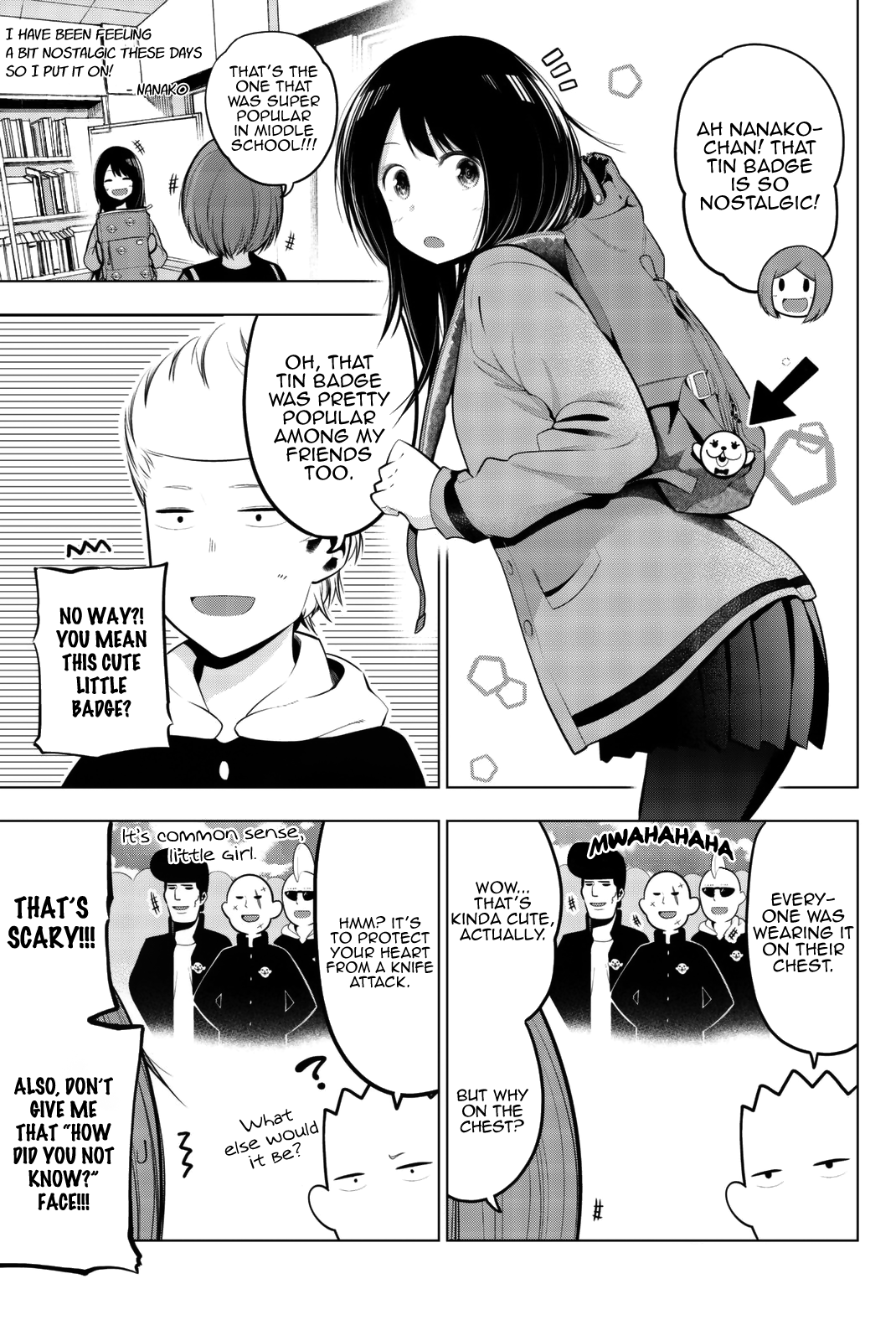 Senryuu Shoujo Chapter 59 page 2 - Chapter 59: Nanako and Friends back in Middle School
