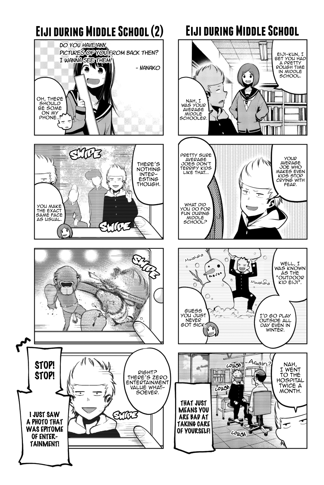 Senryuu Shoujo Chapter 59 page 4 - Chapter 59: Nanako and Friends back in Middle School