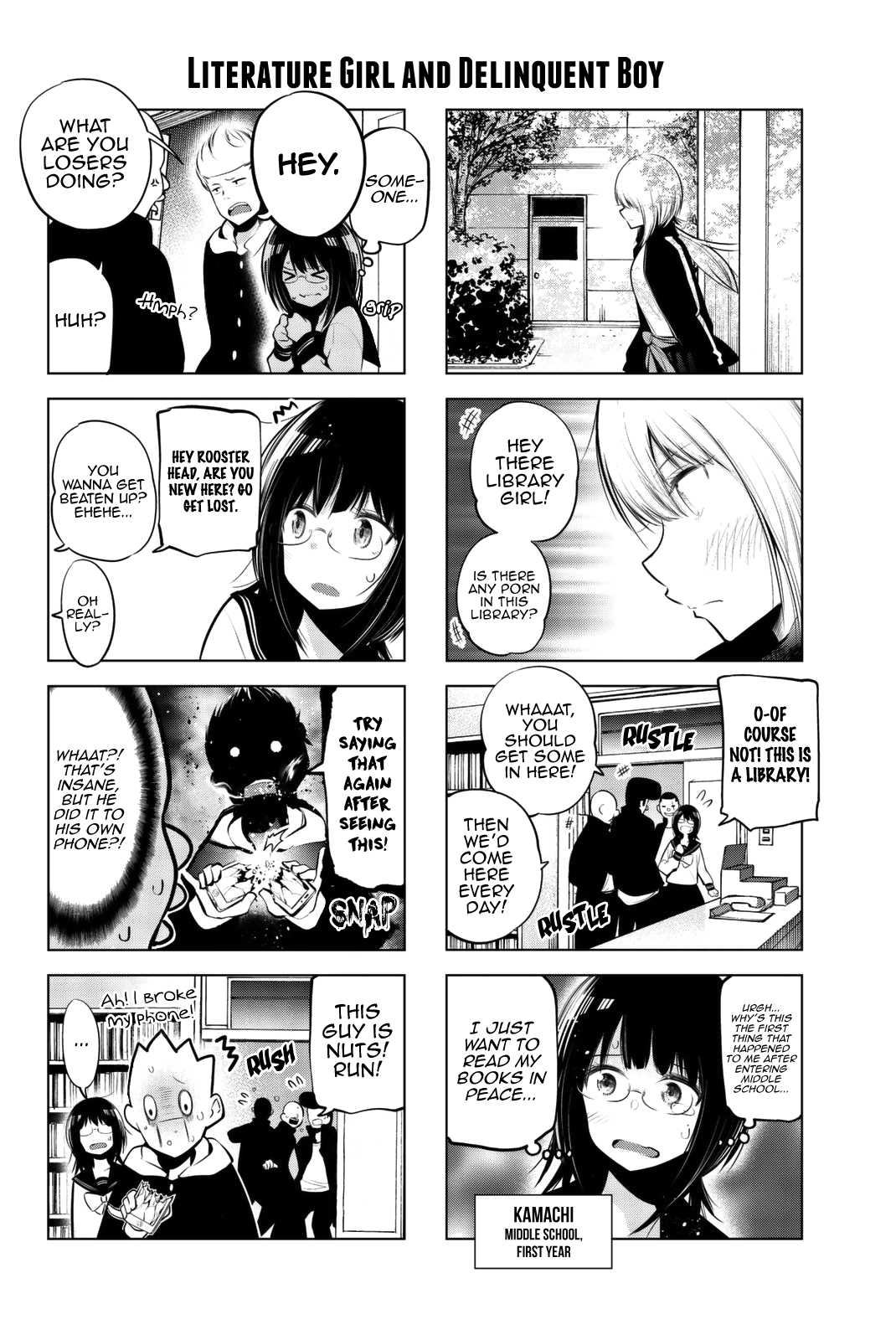 Senryuu Shoujo Chapter 60 page 7 - Chapter 60: The Fake Delinquent Girl