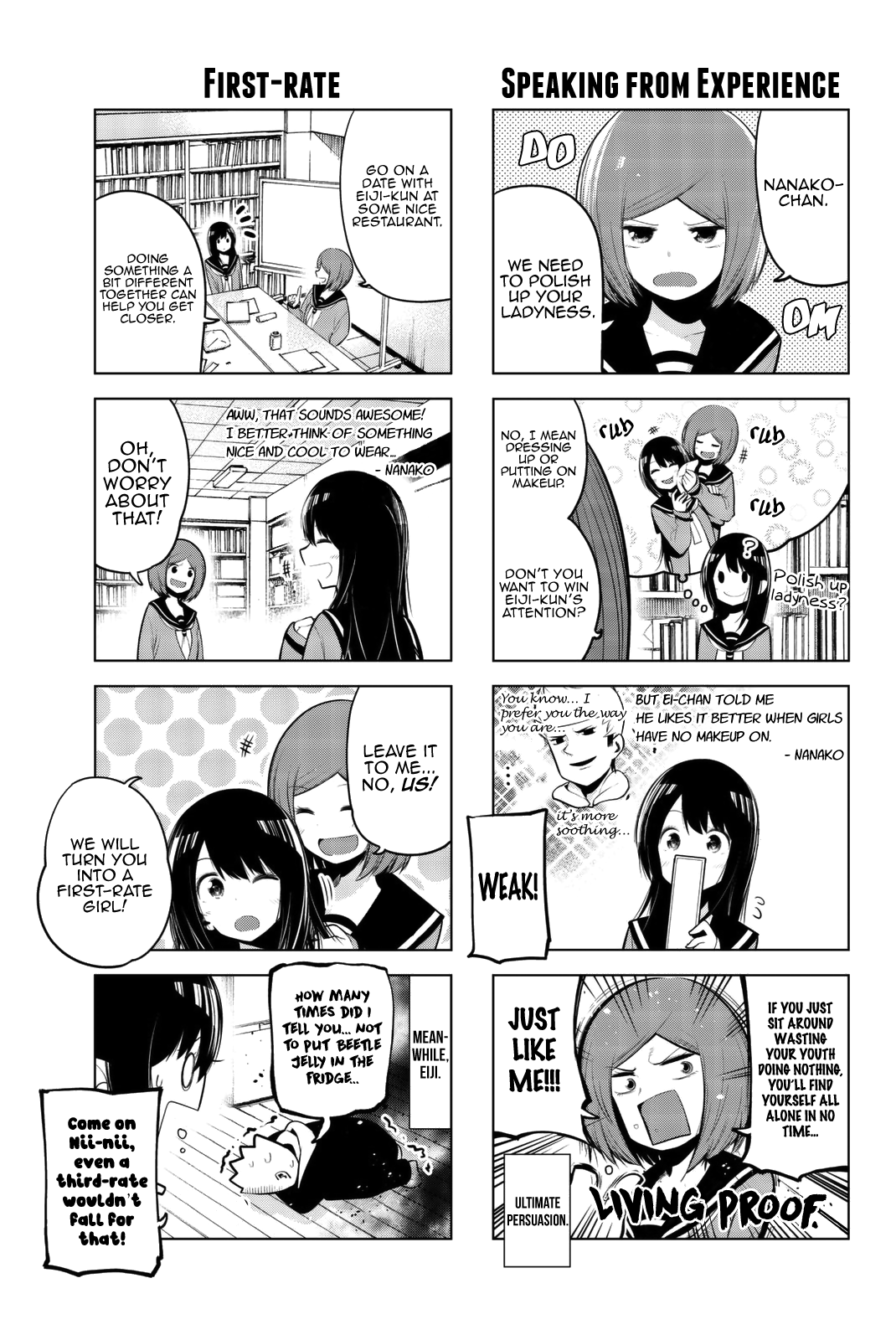 Senryuu Shoujo Chapter 61 page 4 - Chapter 61: Polishing Nanako Up