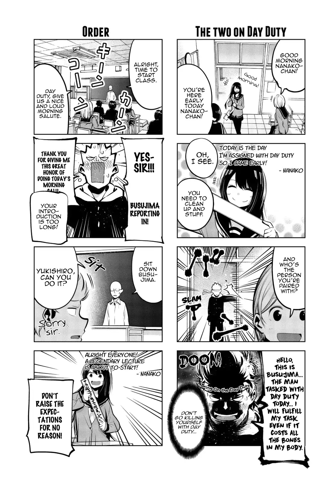 Senryuu Shoujo Chapter 62 page 4 - Chapter 62: Day Duty Together