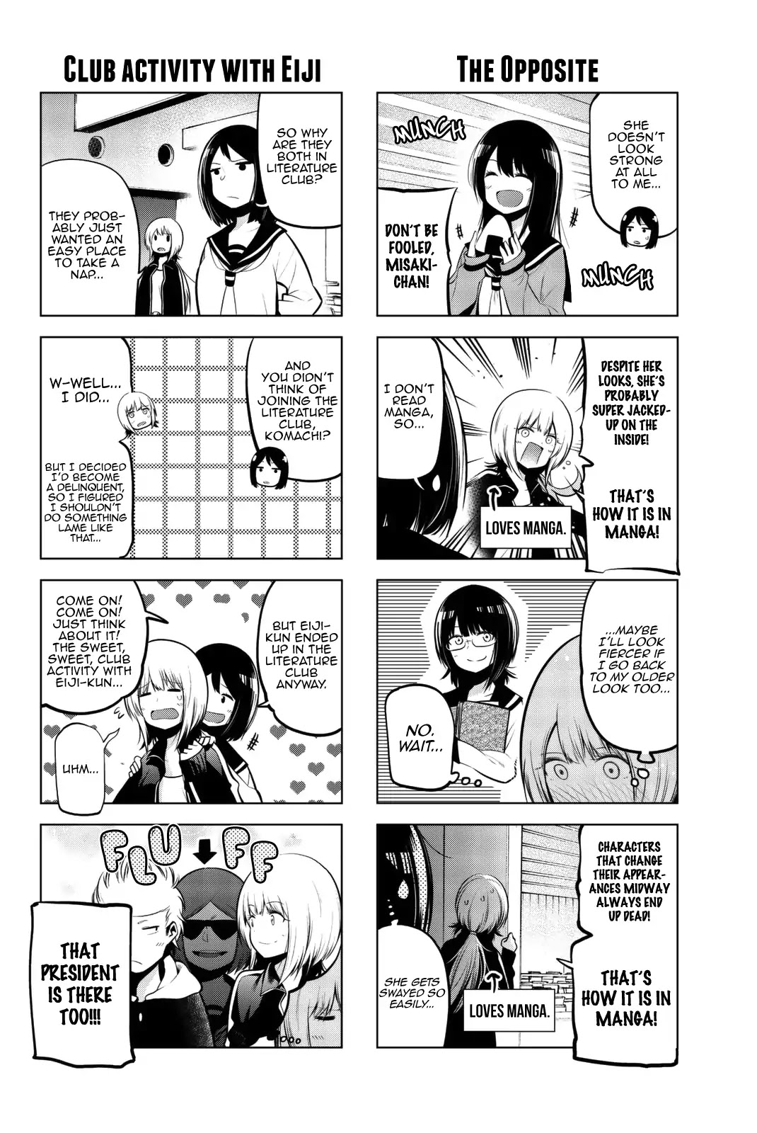 Senryuu Shoujo Chapter 63 page 5 - Chapter 63: Senryu Girl vs Delinquent Girl