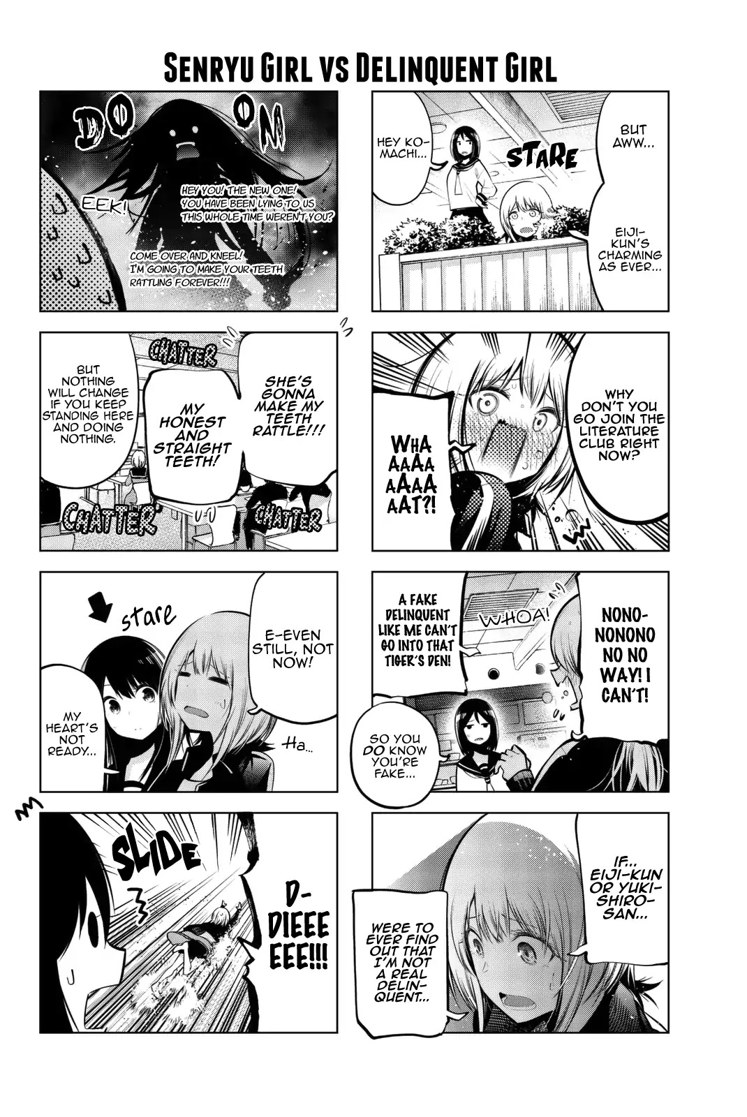 Senryuu Shoujo Chapter 63 page 7 - Chapter 63: Senryu Girl vs Delinquent Girl