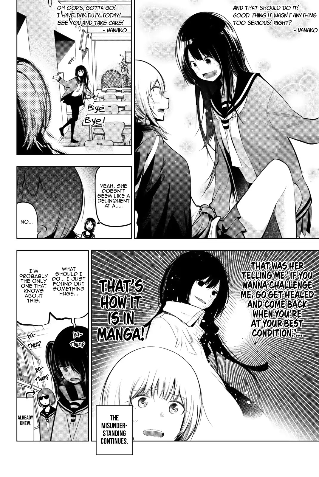 Senryuu Shoujo Chapter 63 page 9 - Chapter 63: Senryu Girl vs Delinquent Girl