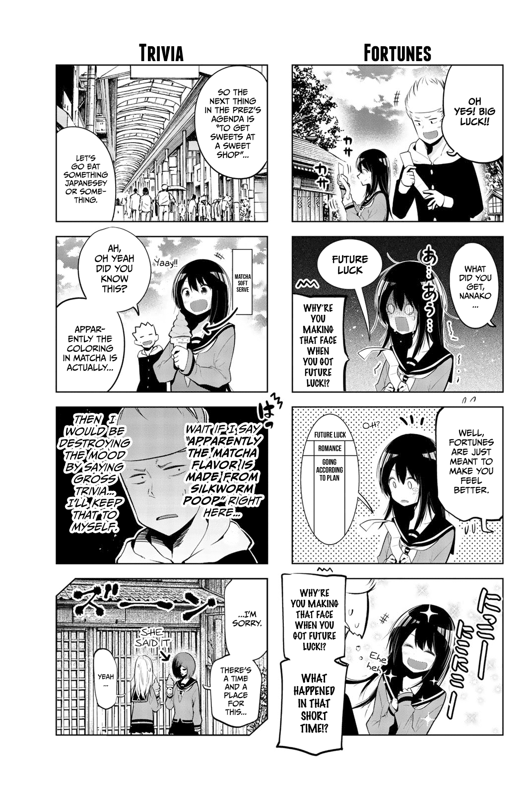 Senryuu Shoujo Chapter 66 page 5 - Chapter 66: Nanako's school trip in the city