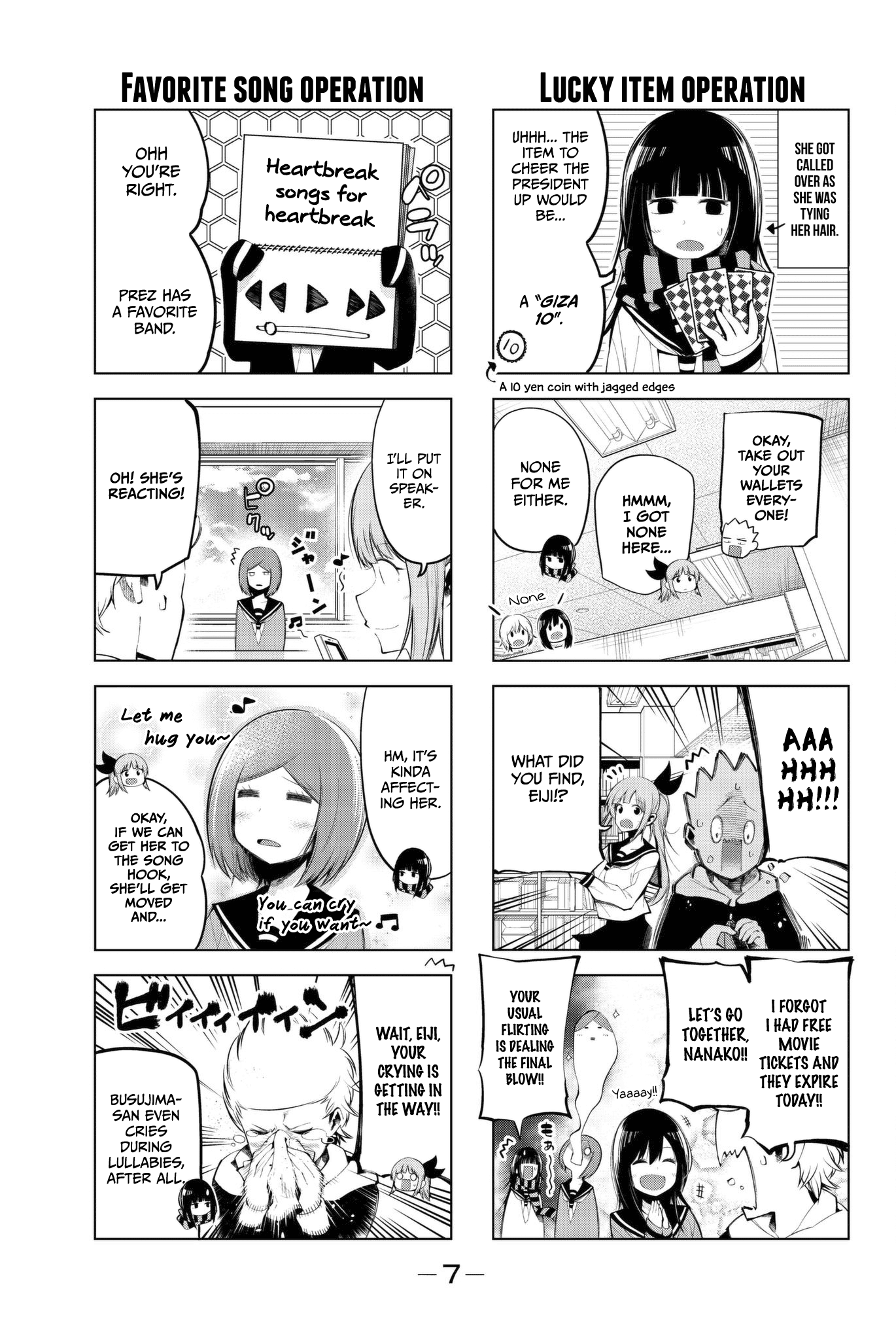 Senryuu Shoujo Chapter 67 page 8 - Chapter 67: Bring back the prez's energy!!