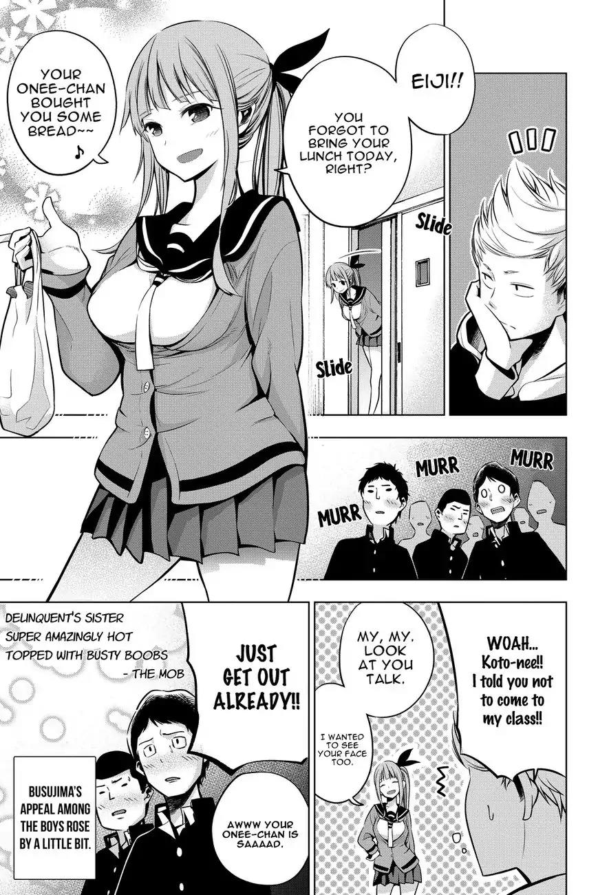 Senryuu Shoujo Chapter 7 page 6 - Chapter 7: Busujima-kun's attraction level