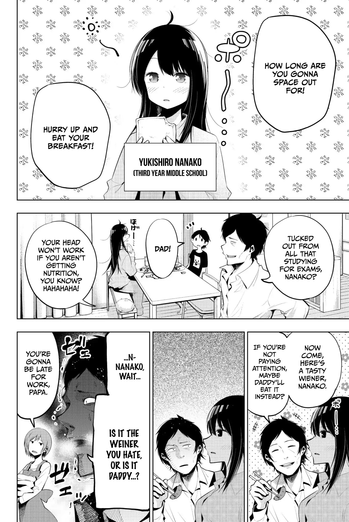 Senryuu Shoujo Chapter 70.5 page 6 - Chapter 70.5: Nanako and Eiji