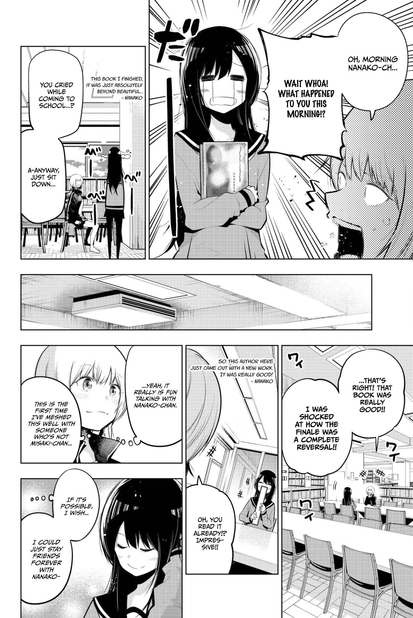 Senryuu Shoujo Chapter 70 page 6 - Chapter 70: Komachi and the library in the early morning
