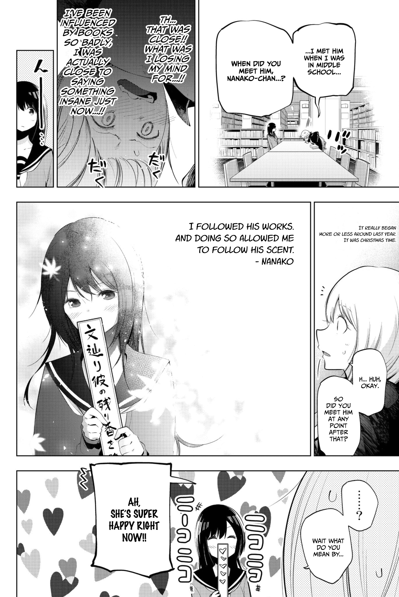 Senryuu Shoujo Chapter 70 page 8 - Chapter 70: Komachi and the library in the early morning