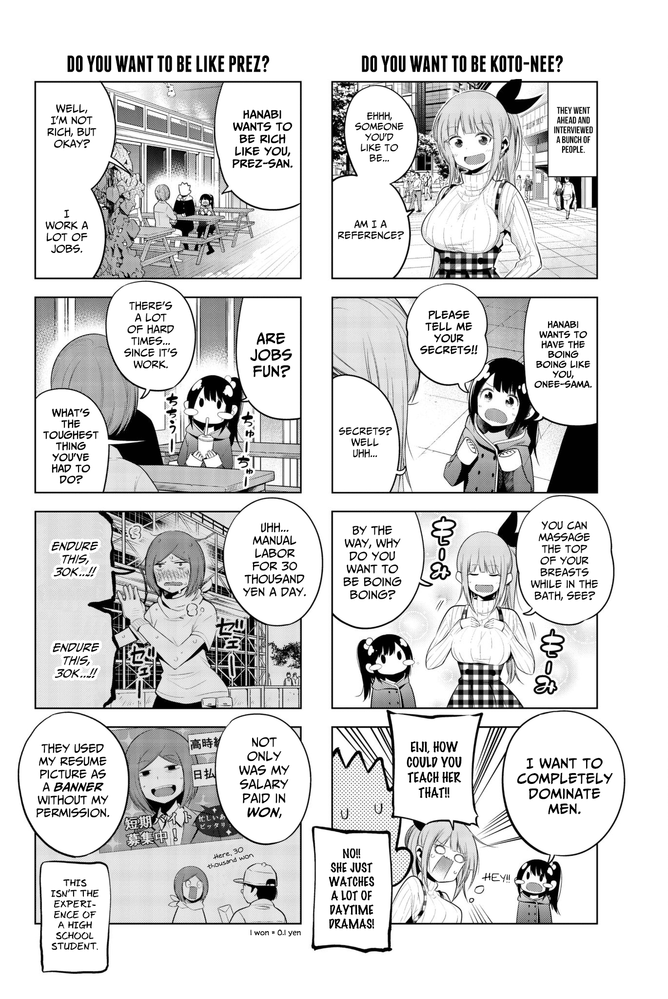Senryuu Shoujo Chapter 71 page 4 - Chapter 71: Let's go find an adult you want to become!