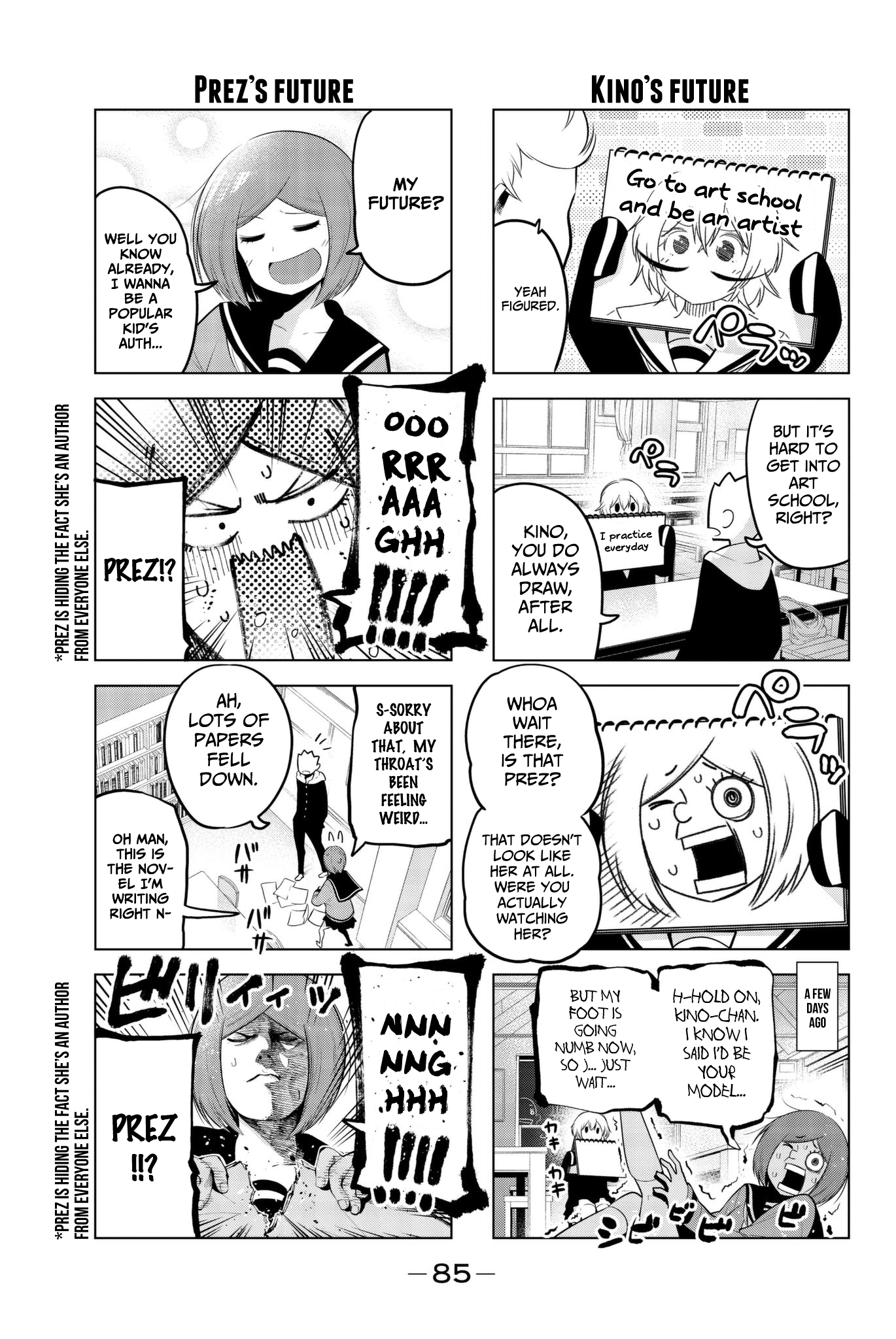 Senryuu Shoujo Chapter 74 page 5 - Chapter 74: Eiji and the future