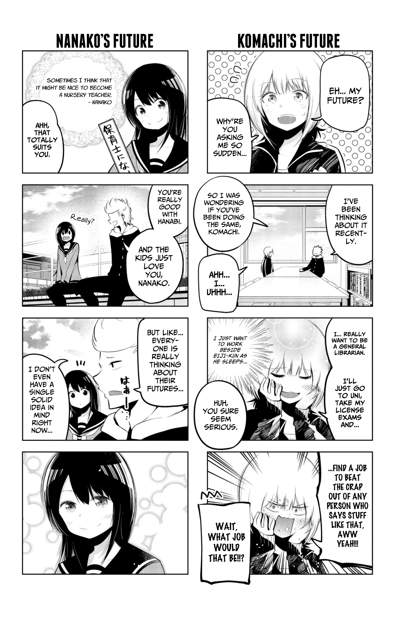 Senryuu Shoujo Chapter 74 page 6 - Chapter 74: Eiji and the future
