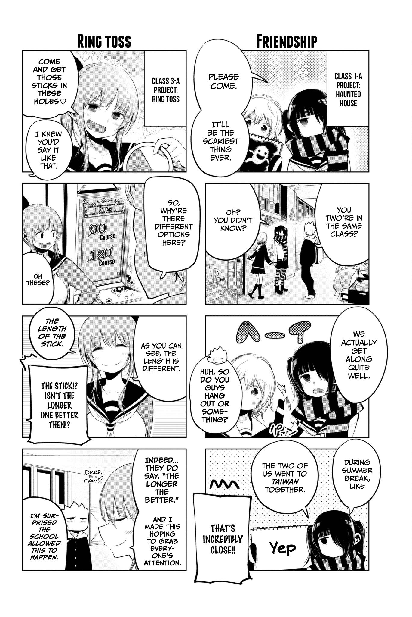 Senryuu Shoujo Chapter 78 page 4 - Chapter 78: The Karai High School Cultural Festival (Prep arc part 2)