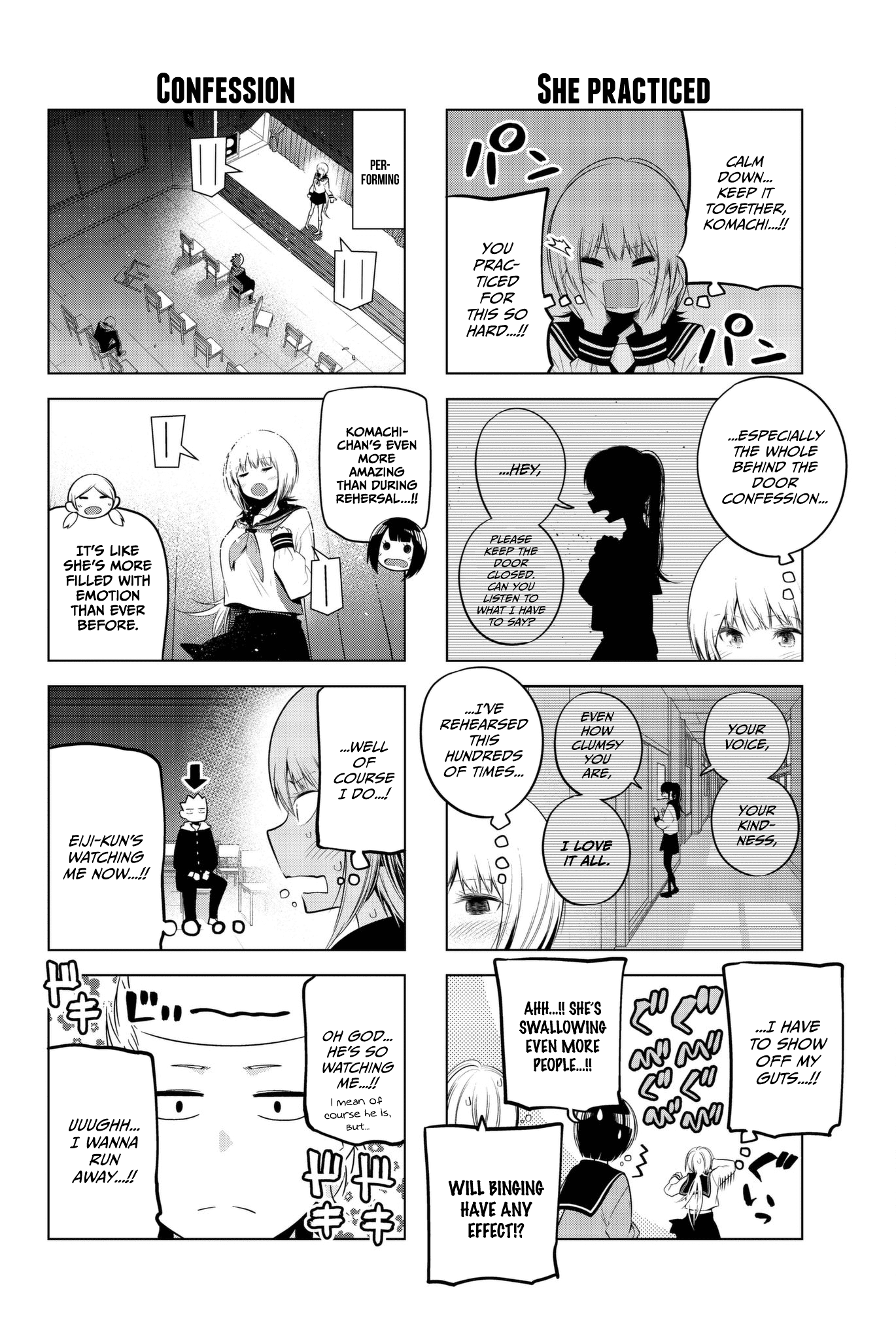 Senryuu Shoujo Chapter 79 page 8 - Chapter 79: The Karai High School Cultural Festival (Komachi arc)