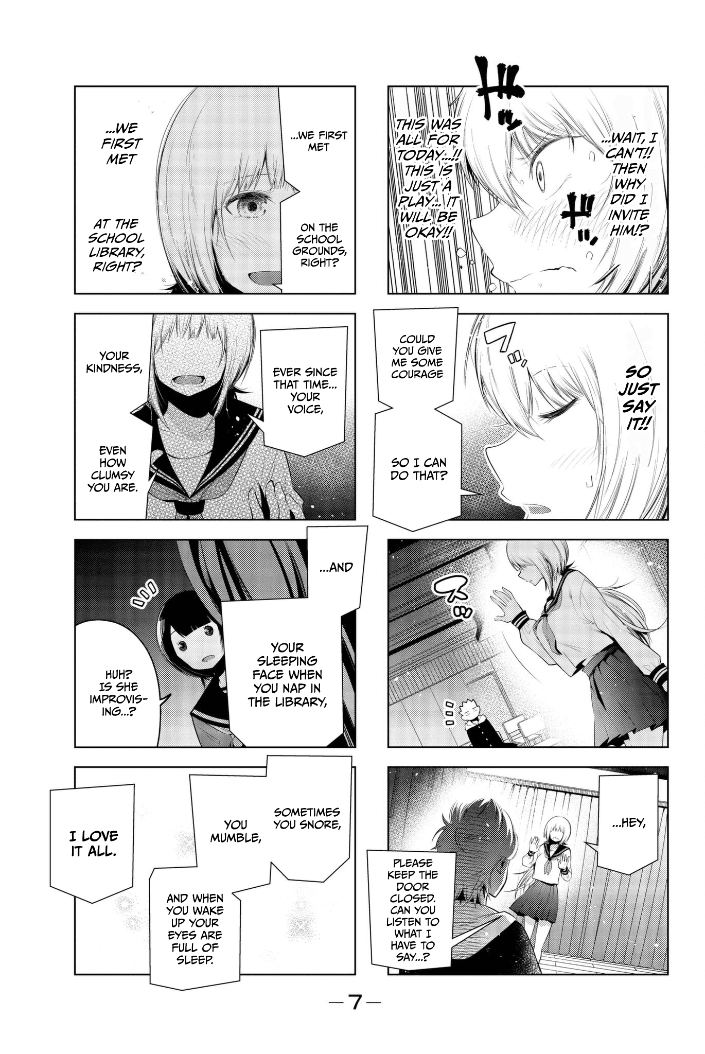 Senryuu Shoujo Chapter 79 page 9 - Chapter 79: The Karai High School Cultural Festival (Komachi arc)