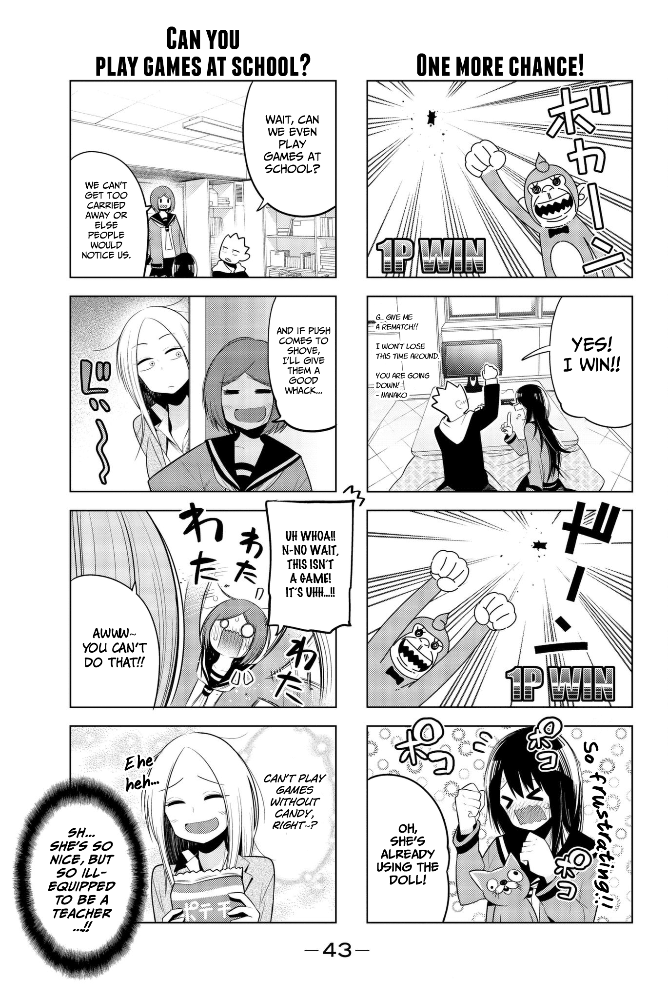 Senryuu Shoujo Chapter 83 page 5 - Chapter 83: Kotatsus, Nanako, and retro games