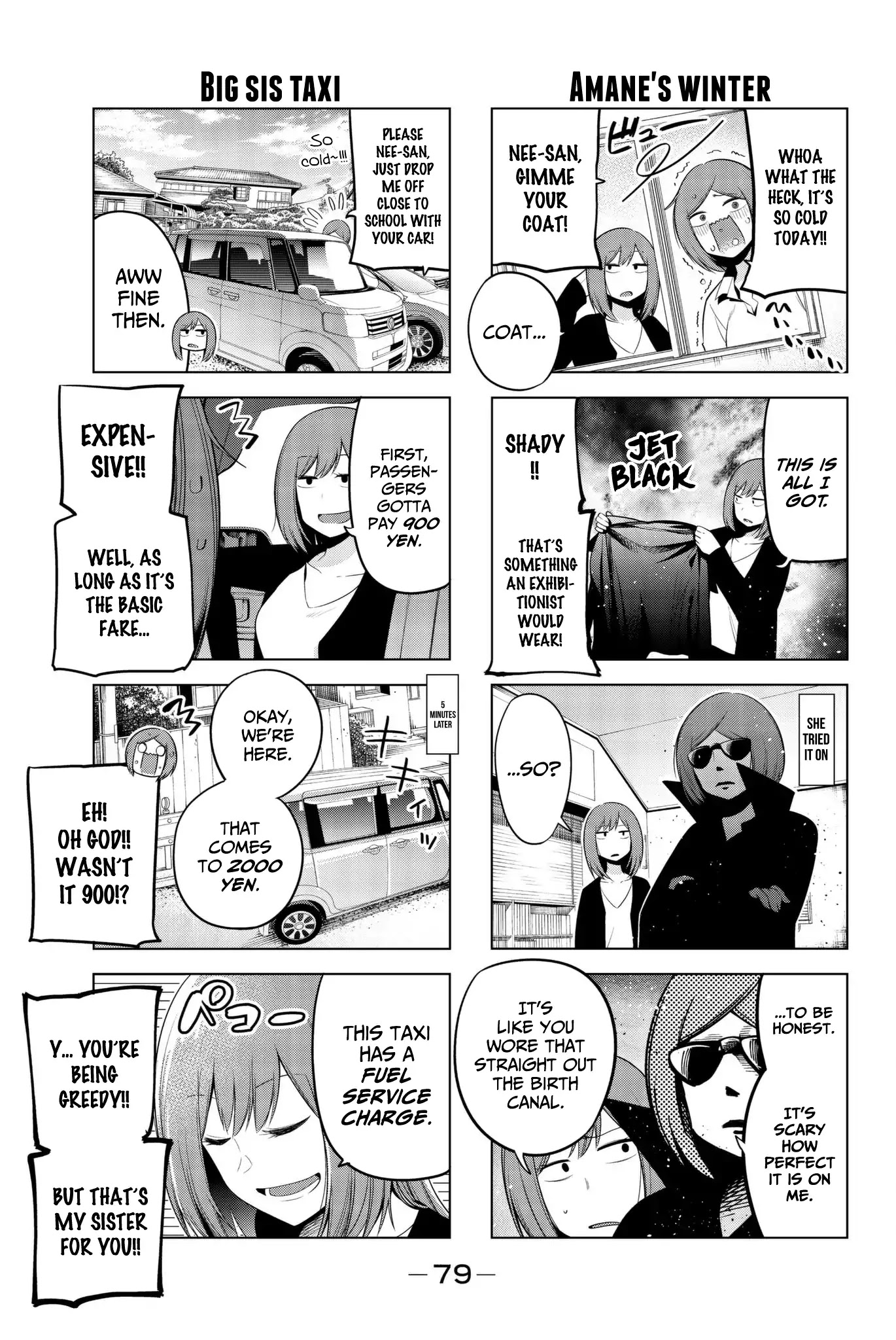 Senryuu Shoujo Chapter 87 page 5 - Chapter 87: Nanako and going to school in winter