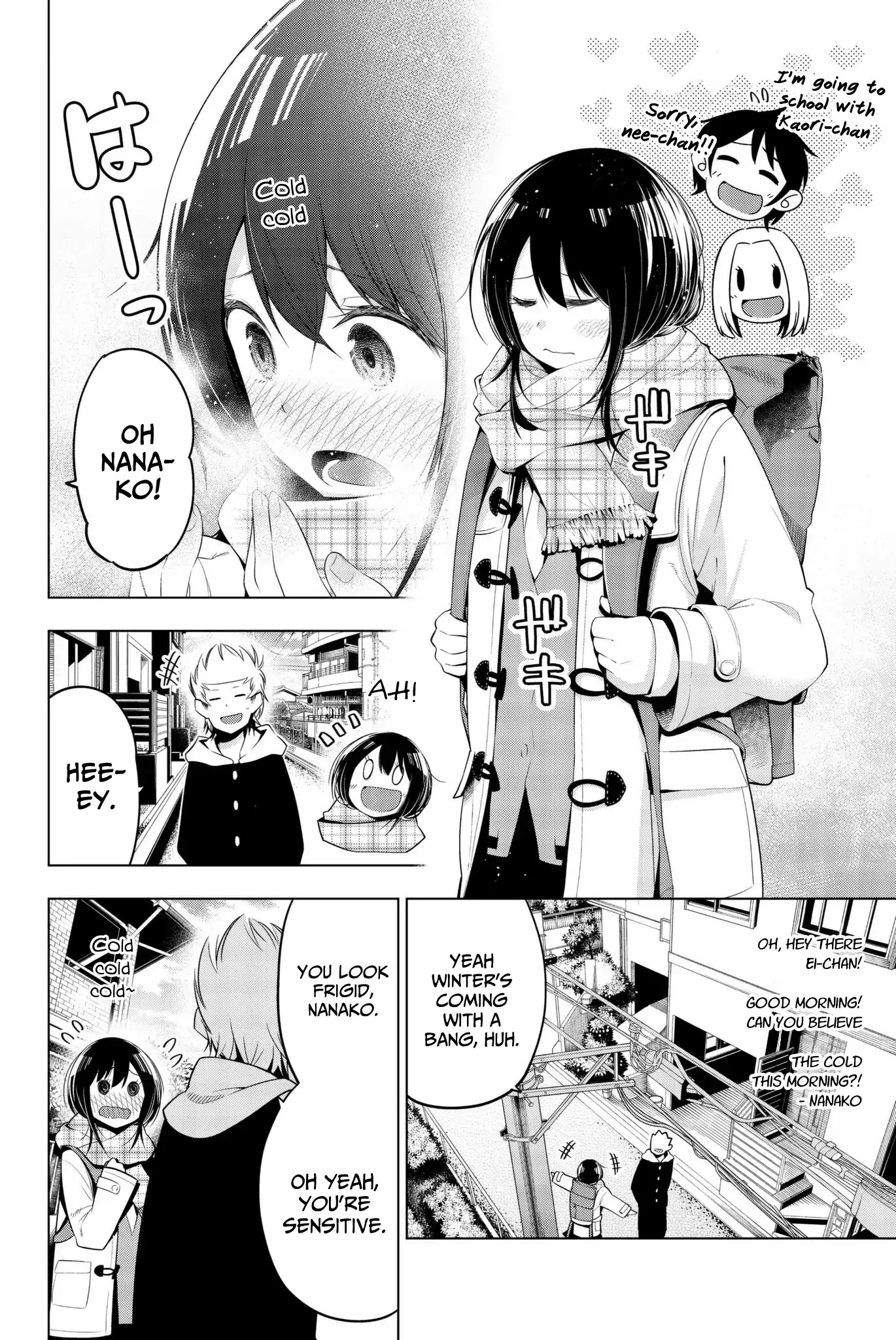 Senryuu Shoujo Chapter 87 page 6 - Chapter 87: Nanako and going to school in winter