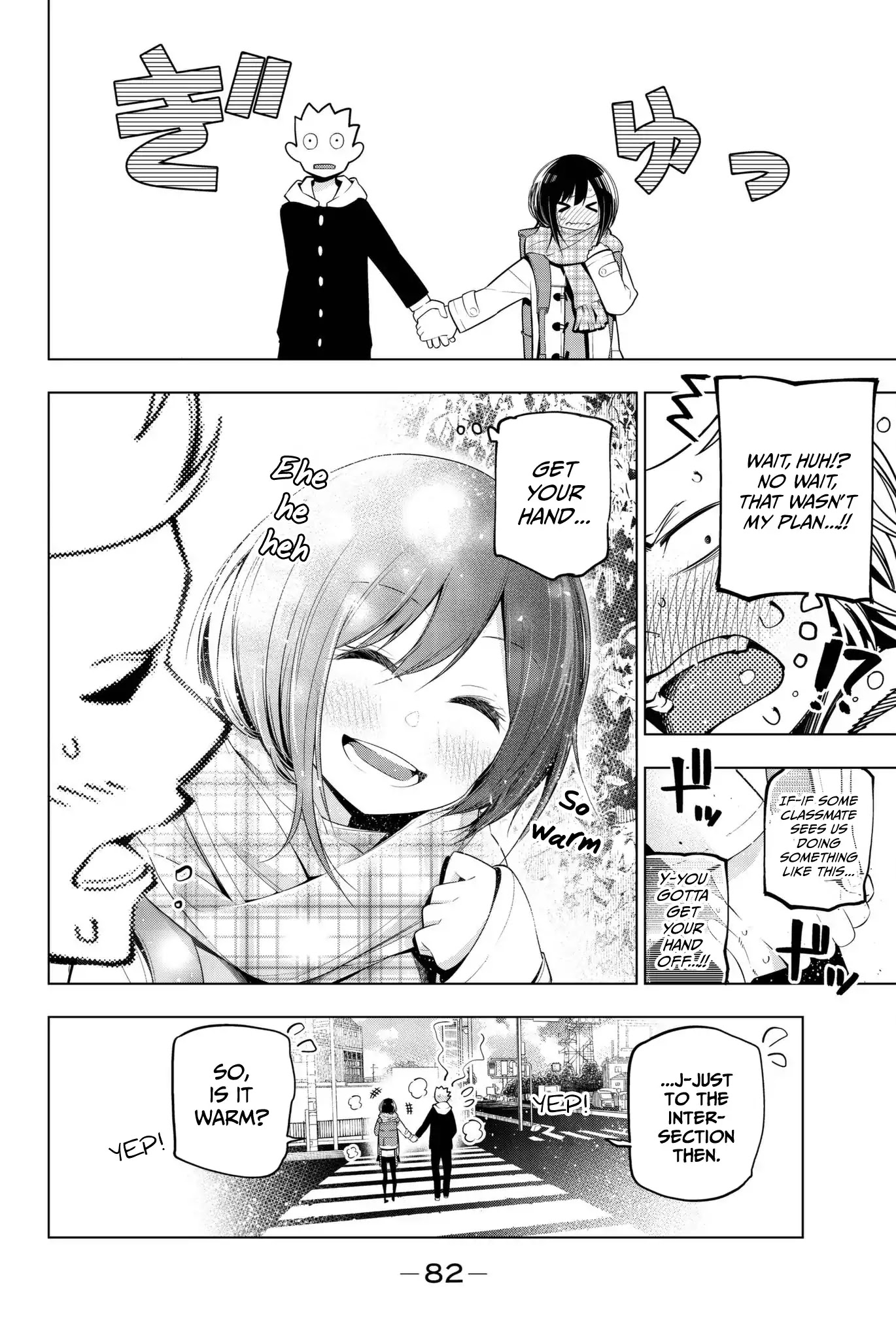 Senryuu Shoujo Chapter 87 page 8 - Chapter 87: Nanako and going to school in winter
