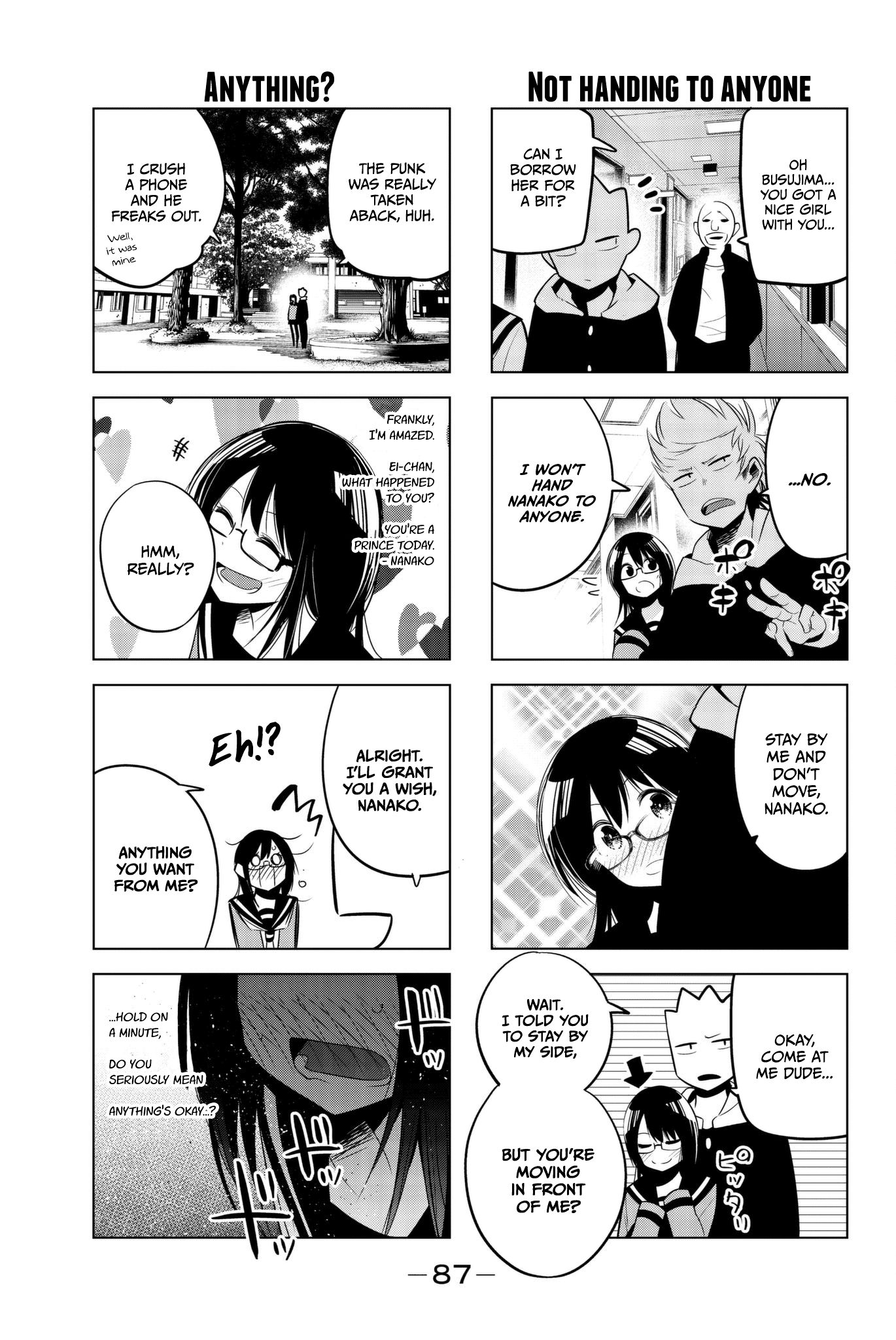 Senryuu Shoujo Chapter 88 page 5 - Chapter 88: Eiji is a prince today