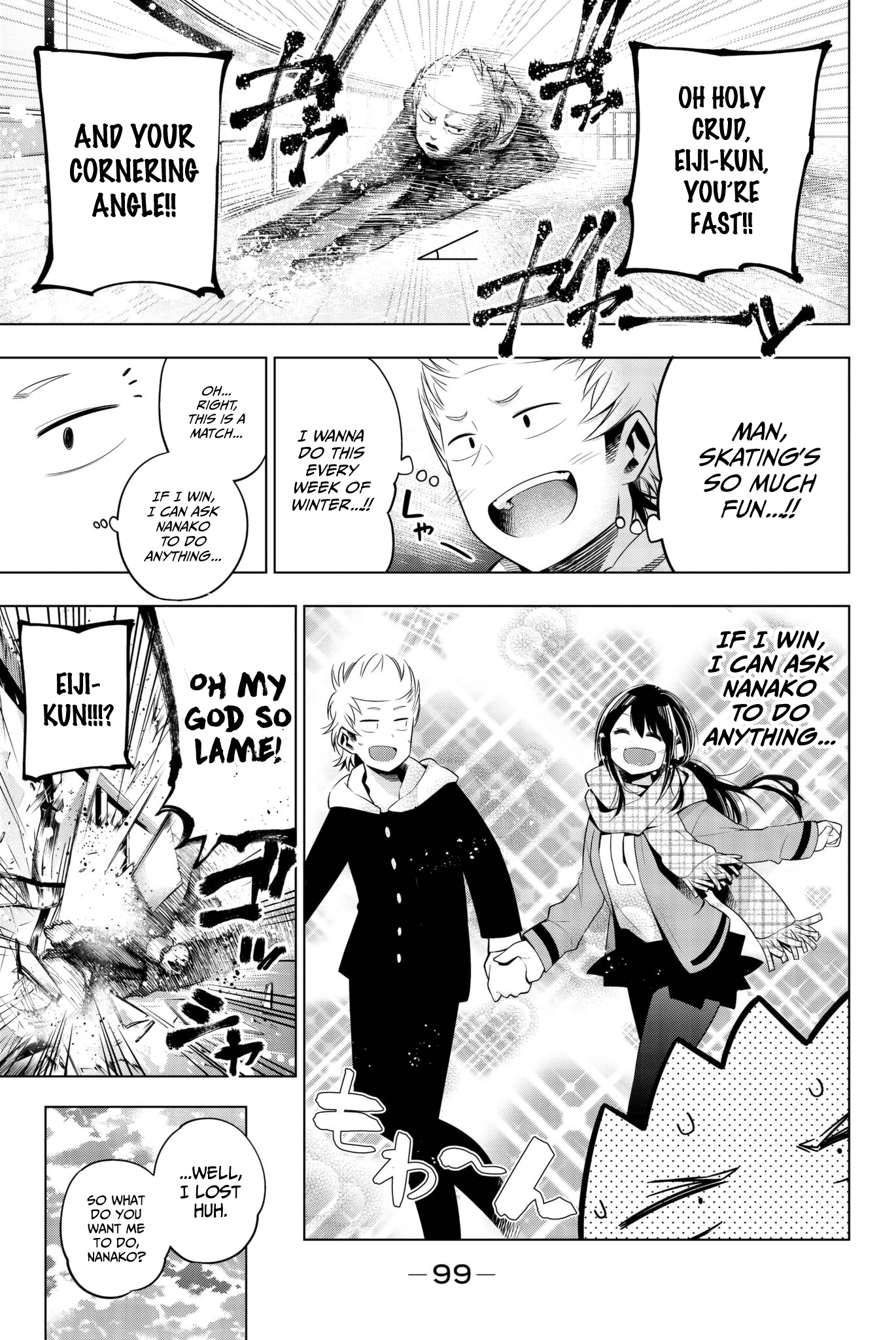Senryuu Shoujo Chapter 89 page 7 - Chapter 89: First skate