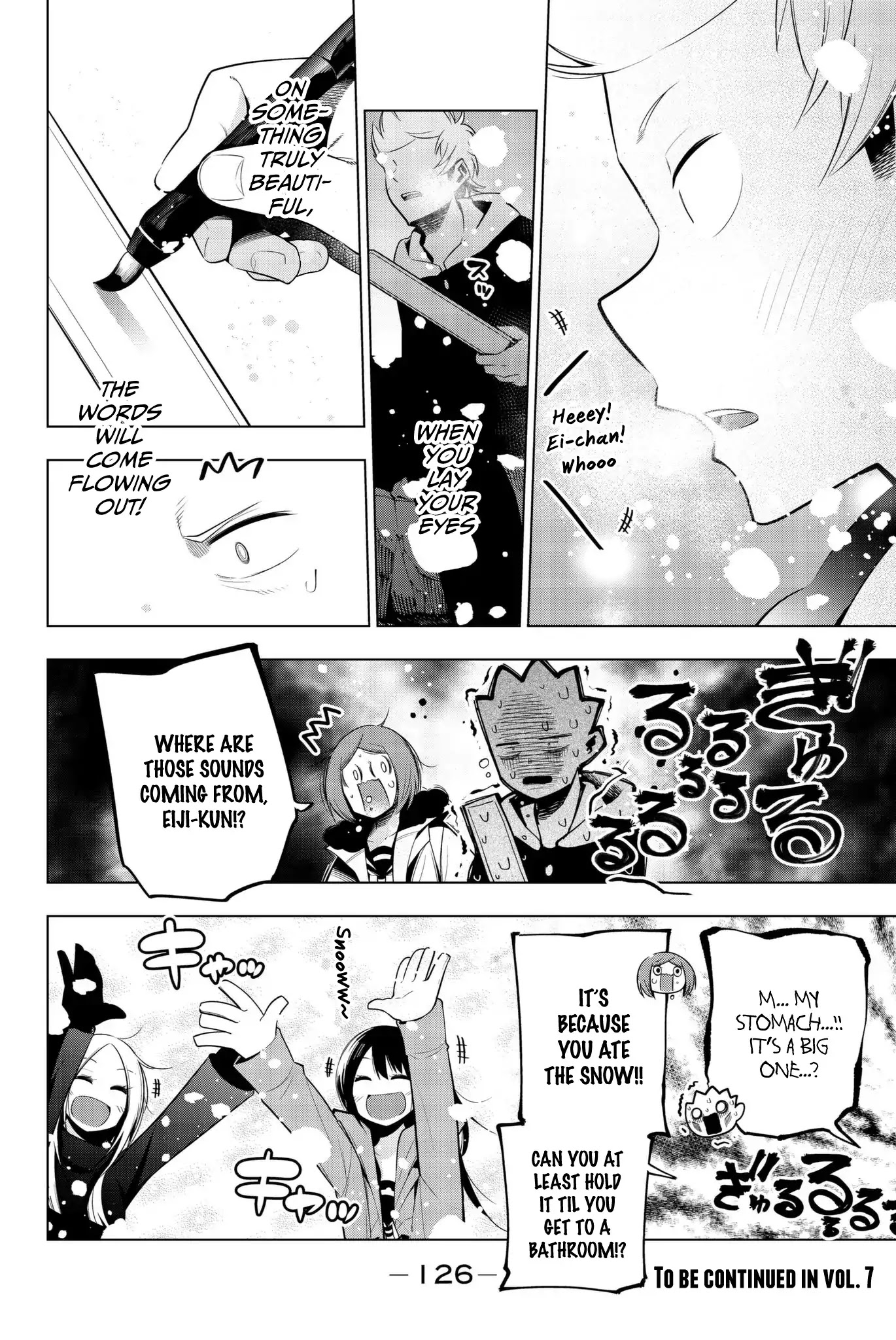 Senryuu Shoujo Chapter 92 page 8 - Chapter 92: A snowy spectacle
