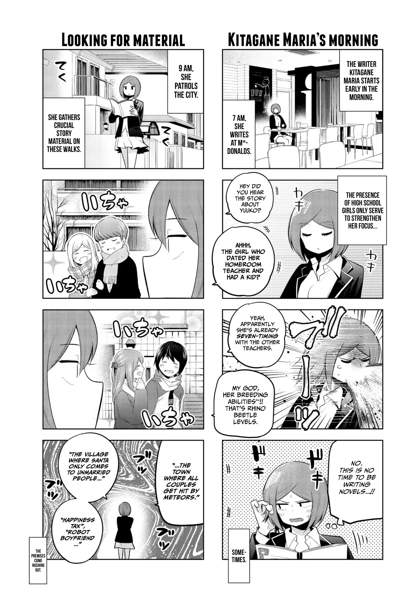 Senryuu Shoujo Chapter 99 page 3 - Chapter 99: The life of a certain writer
