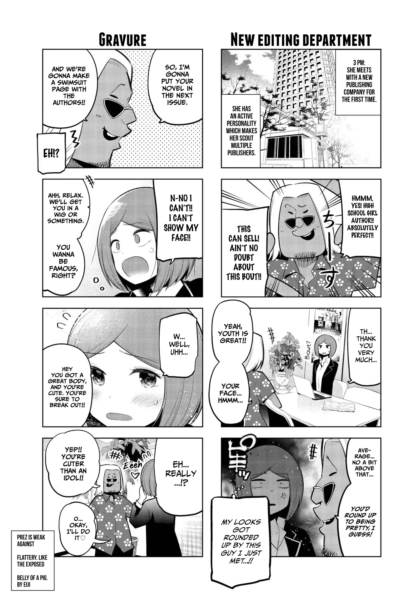 Senryuu Shoujo Chapter 99 page 5 - Chapter 99: The life of a certain writer