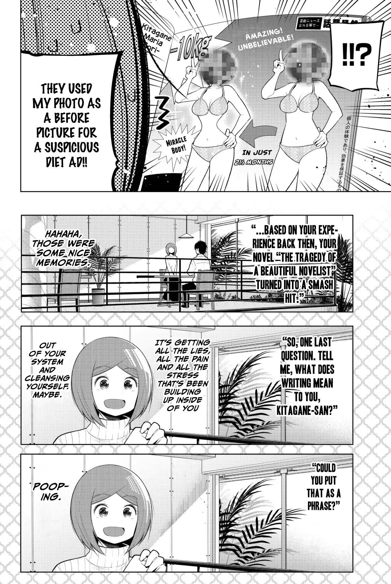 Senryuu Shoujo Chapter 99 page 8 - Chapter 99: The life of a certain writer