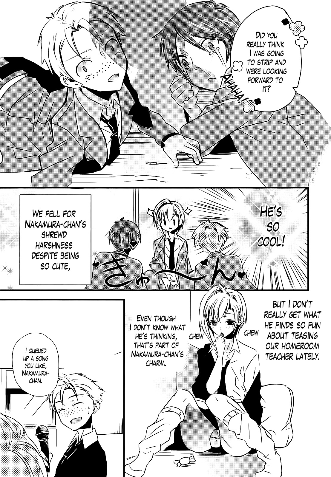 Sensei Anone (TACHIBANA Ei) Chapter 0 page 9 - Chapter 0: Sensei ni wa Naisho (oneshot)