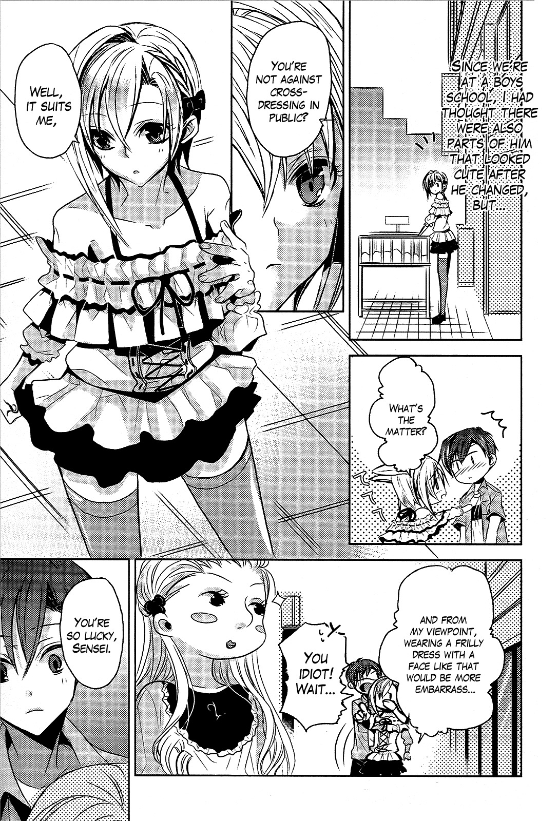 Sensei Anone (TACHIBANA Ei) Chapter 5 page 7 - Chapter 5: Let's Go on a Date