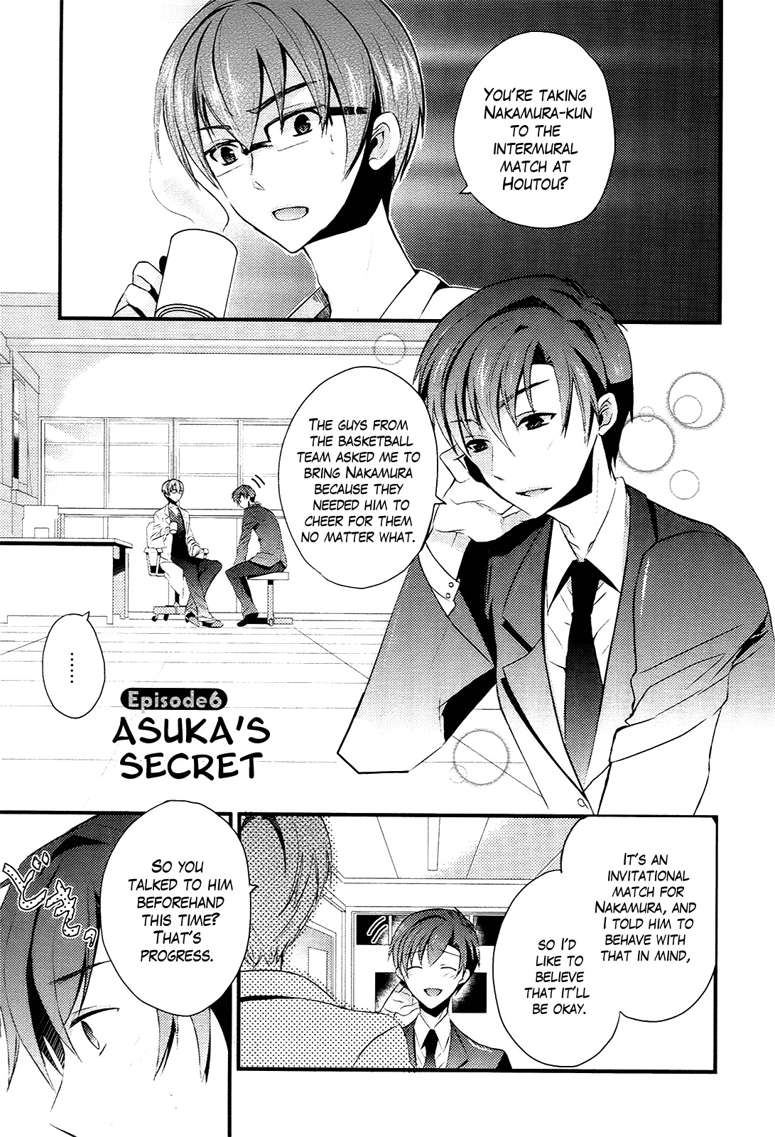 Sensei Anone (TACHIBANA Ei) Chapter 6 page 1 - Chapter 6: Asuka's Secret