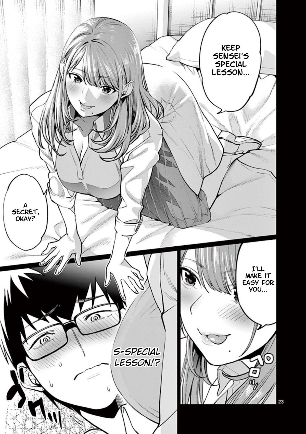 Sensei de ○○ shicha Ikemasen! Chapter 1 page 25 - Chapter 1: Sensei, what do you plan to do after stripping me?