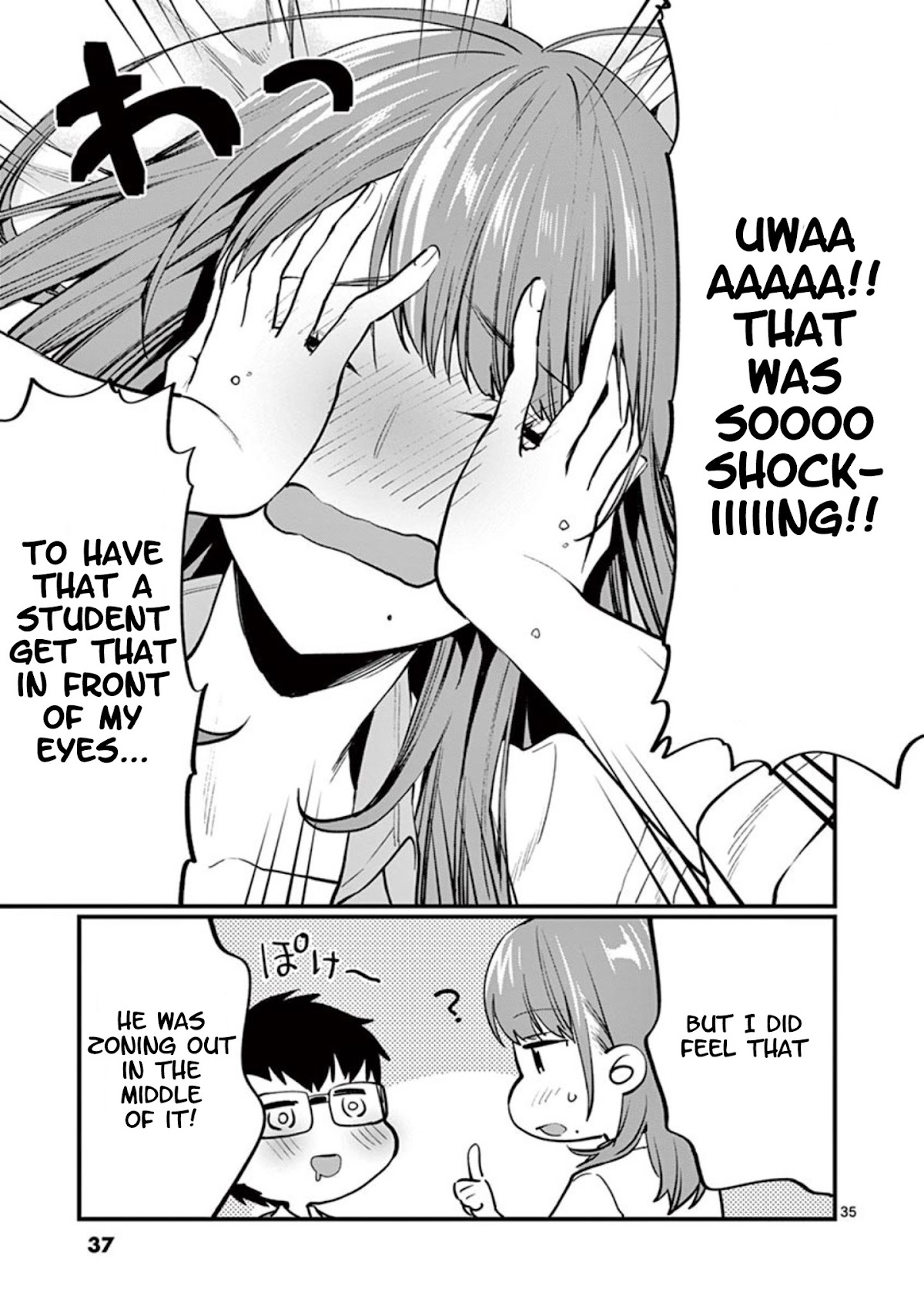 Sensei de ○○ shicha Ikemasen! Chapter 1 page 37 - Chapter 1: Sensei, what do you plan to do after stripping me?